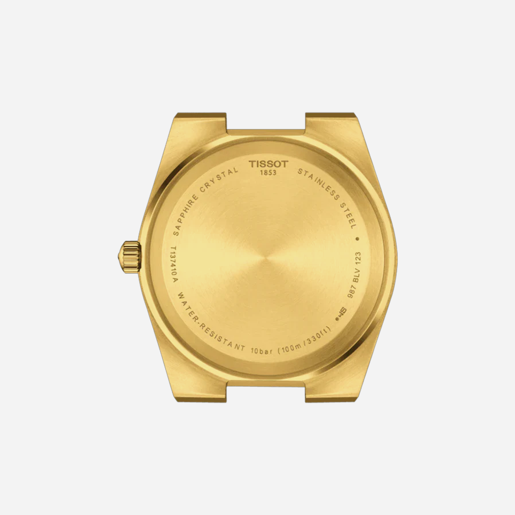 Tissot PRX Champagne Dial 40mm Yellow Gold PVD Stainless Steel Quartz Watch - view 2