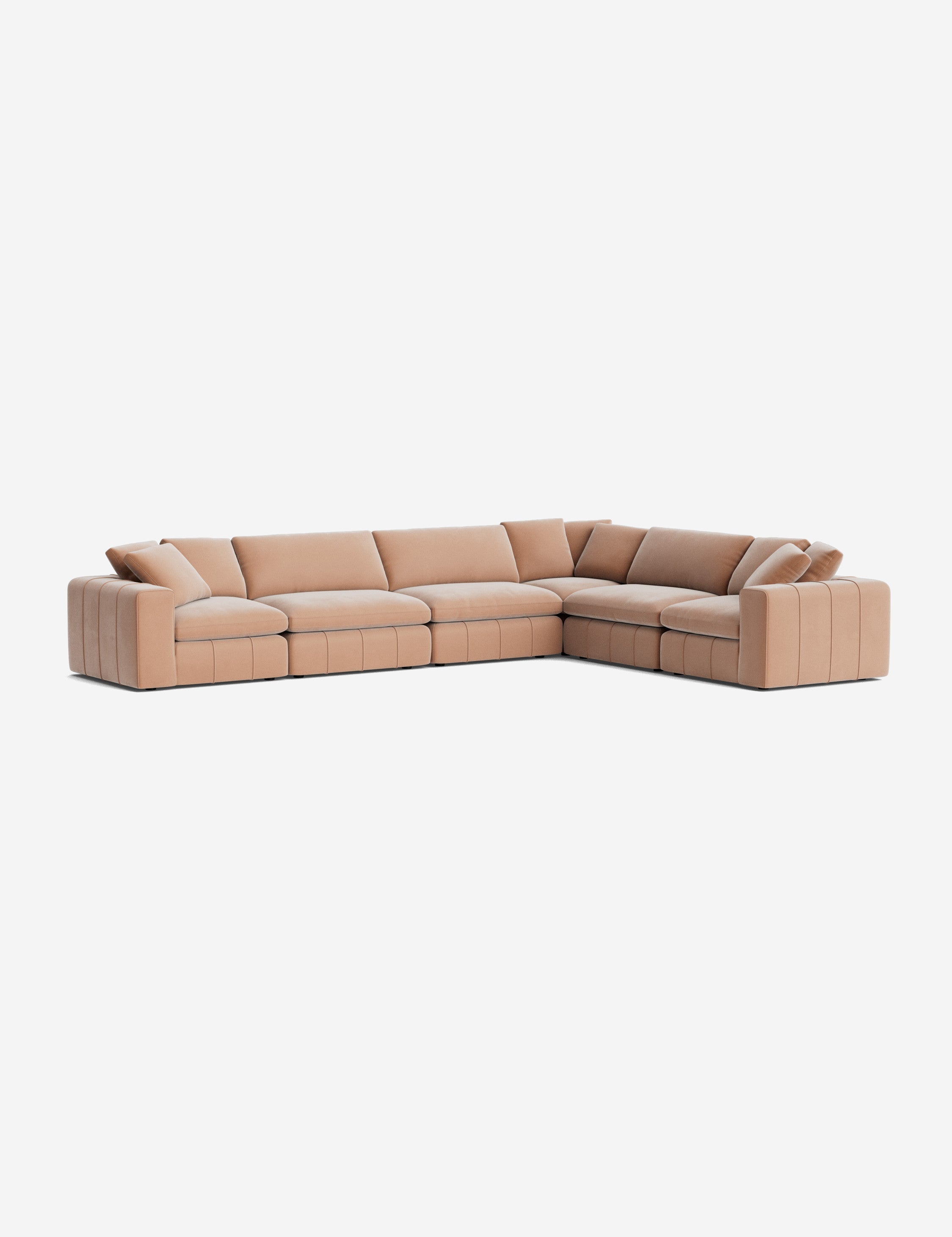 Lulu and Georgia Capella Modular Corner Sectional Sofa - view 48