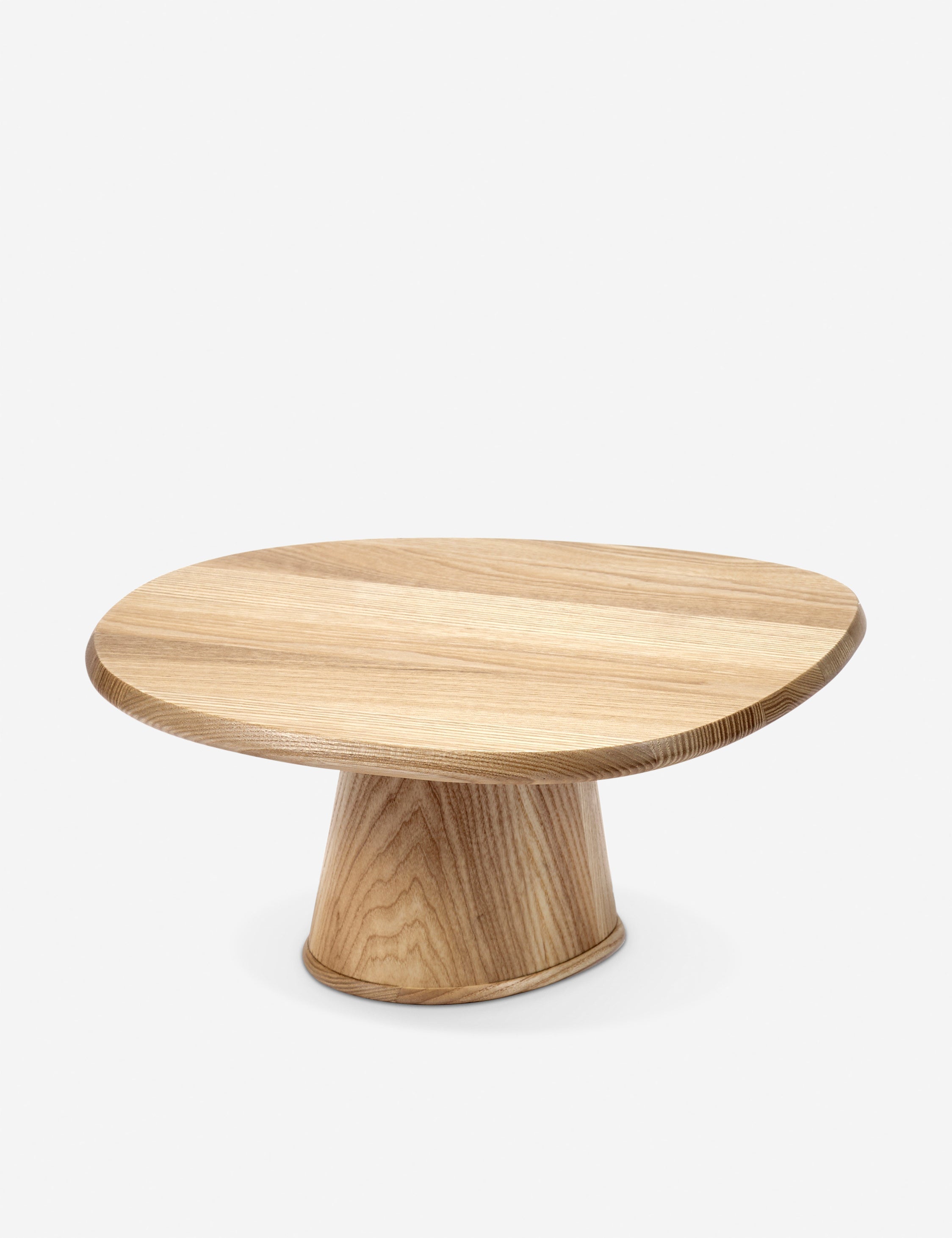 Lulu and Georgia Dune Ash Wood Cake Stand by Kelly Wearstler x Serax - view 5