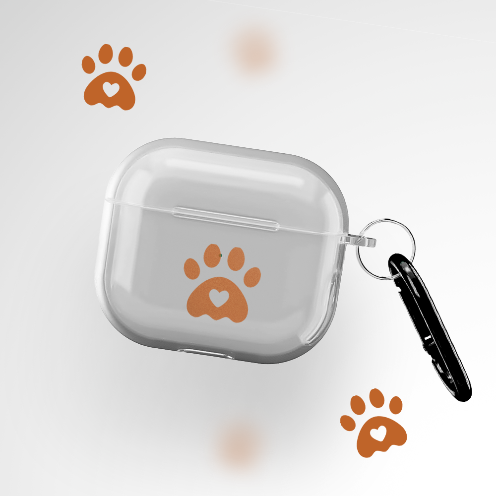 Cover It Up Puppy Paw Clear Airpods 3rd Gen Case Covers - view 2