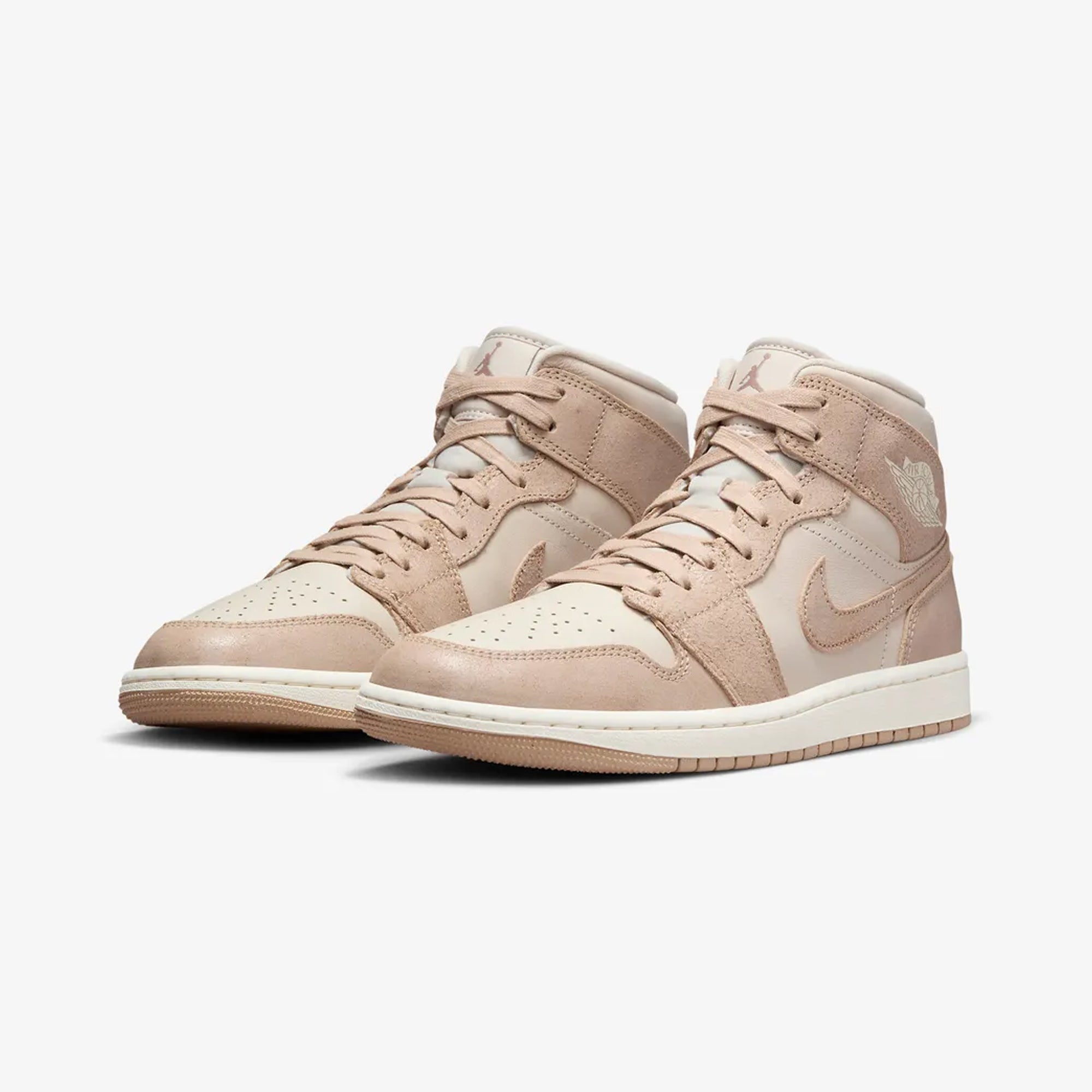 Jordan | AIR JORDAN 1 MID SE { LEGEND LT BROWN/LEGEND MD BROWN-SAIL