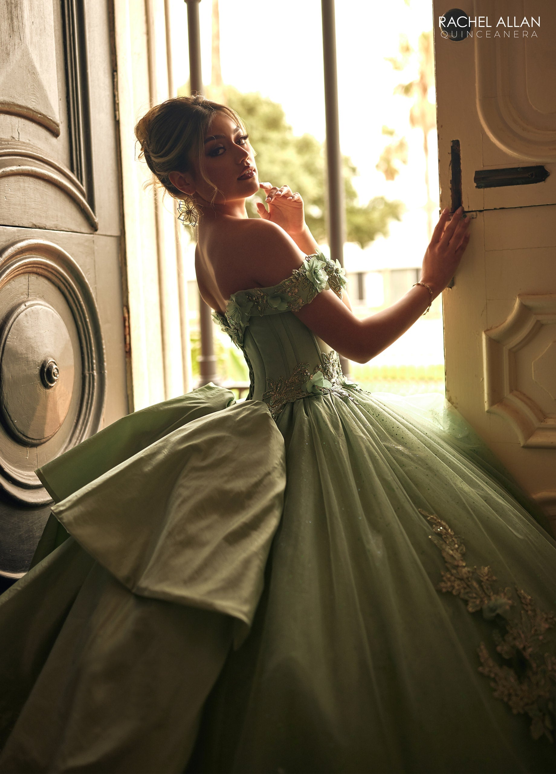 Mary's Bridal Off Shoulder Quinceanera Dress by Rachel Allan RQ2210 - view 5