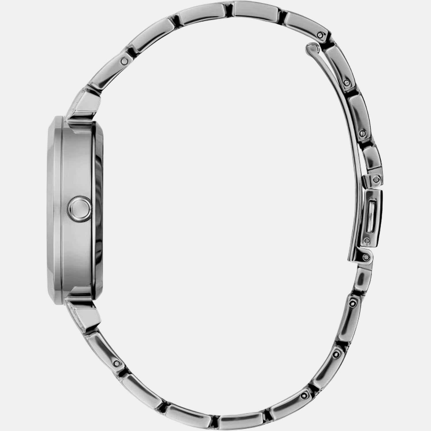 Guess Crystal Clear Women Quartz Silver Dial Analog Stainless Steel Watch GW0470L1 - view 3