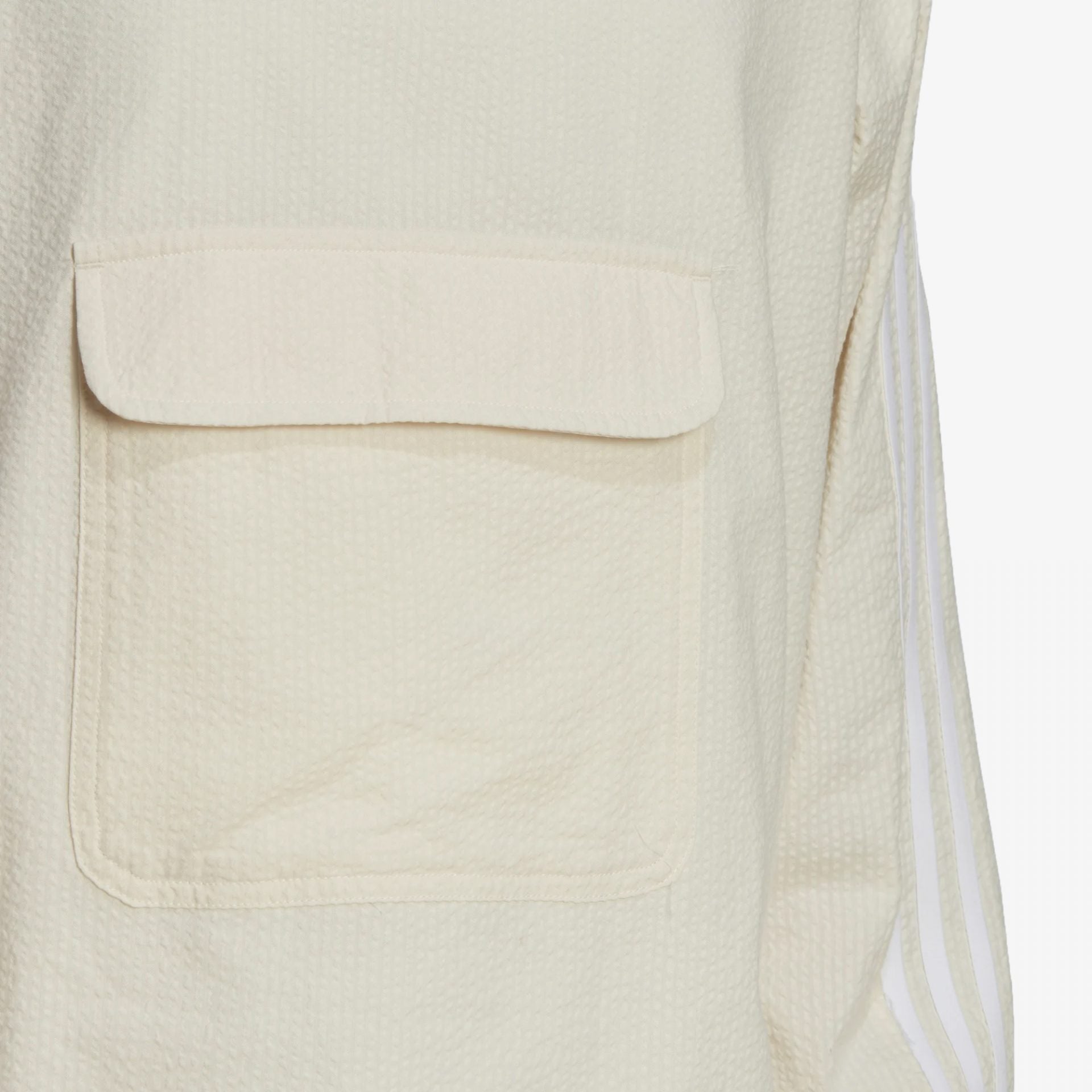 Adidas Originals | ADICOLOR CLASSICS POPLIN HALF-ZIP TRACK JACKET { WONDER WHITE - view 2