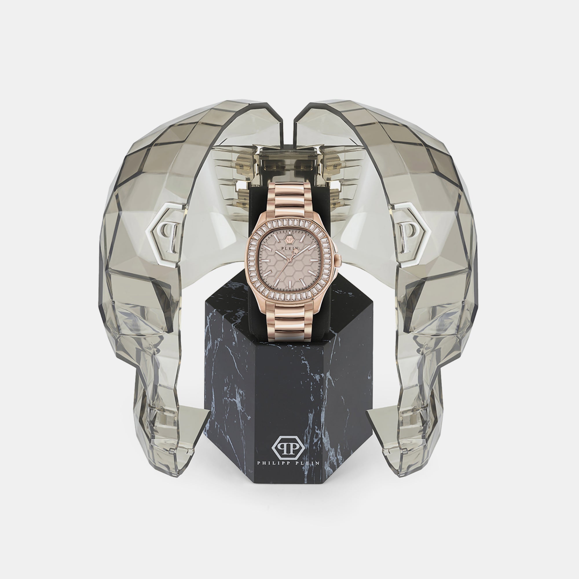 Philipp Plein High-Iconic Women Quartz Beige Dial Analog Stainless Steel Watch PWTAA0723 - view 4