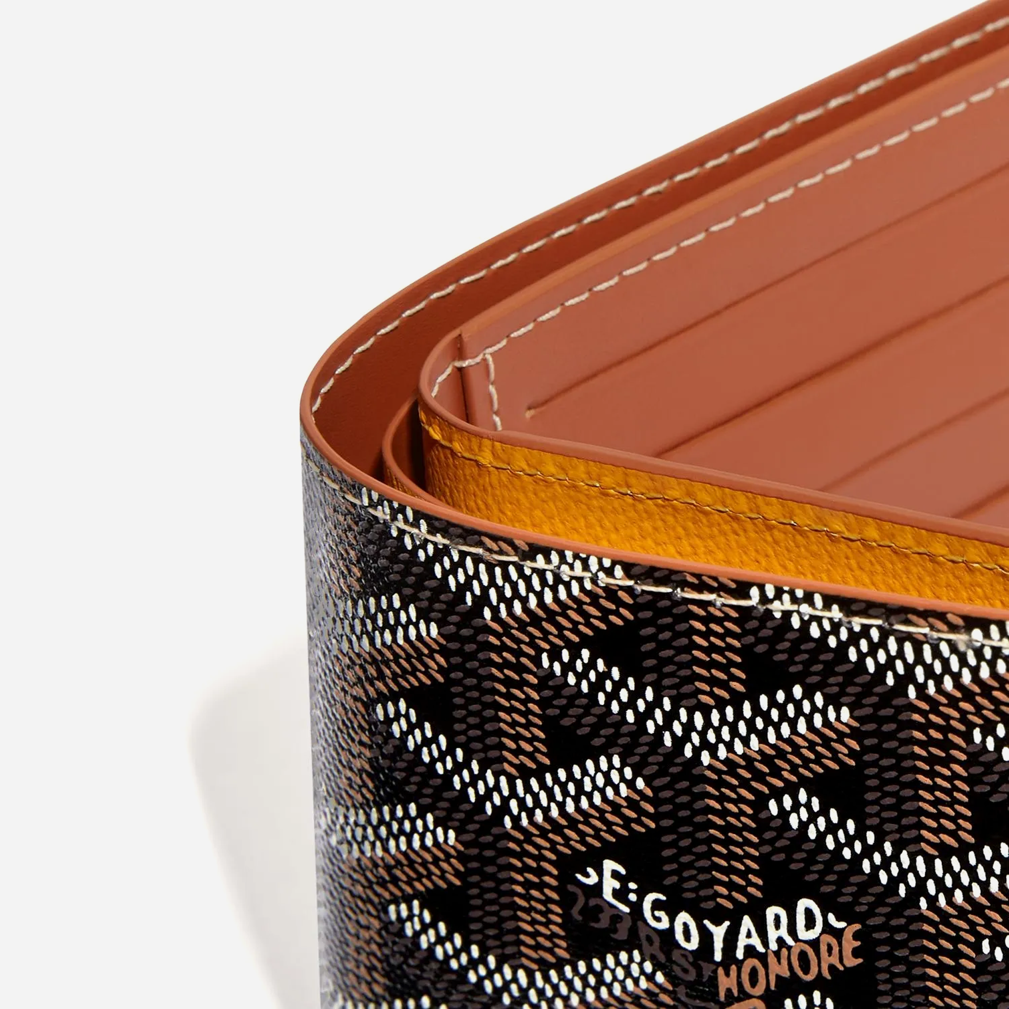 Goyard Victoire Wallet Black & Tan - view 2