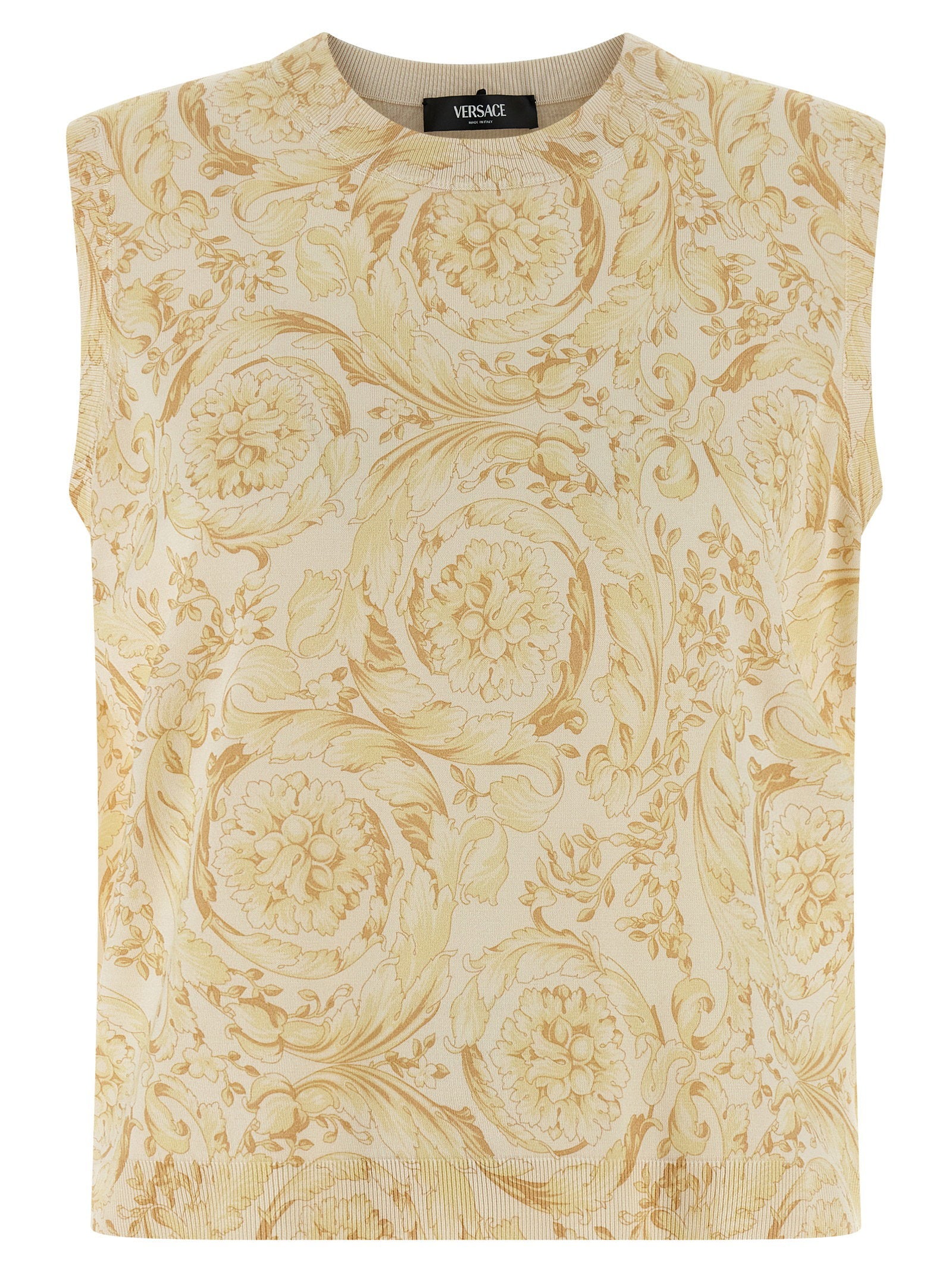 Versace Barocco Vest – 100% silk