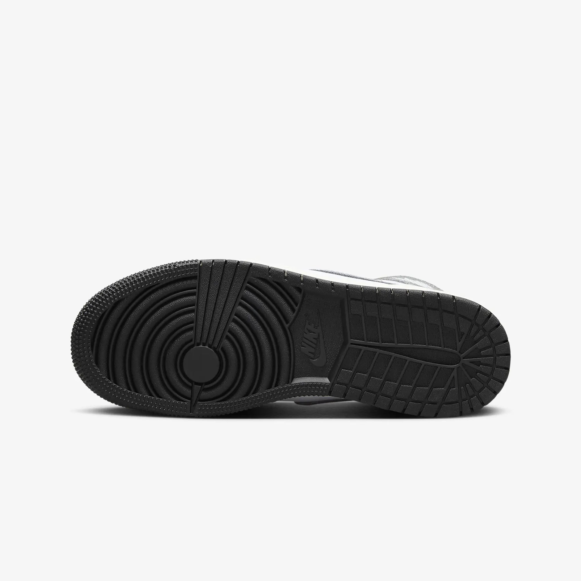 Jordan | AIR JORDAN 1 HIGH OG { BLACK/WHITE/LIGHT SMOKE GREY - view 5