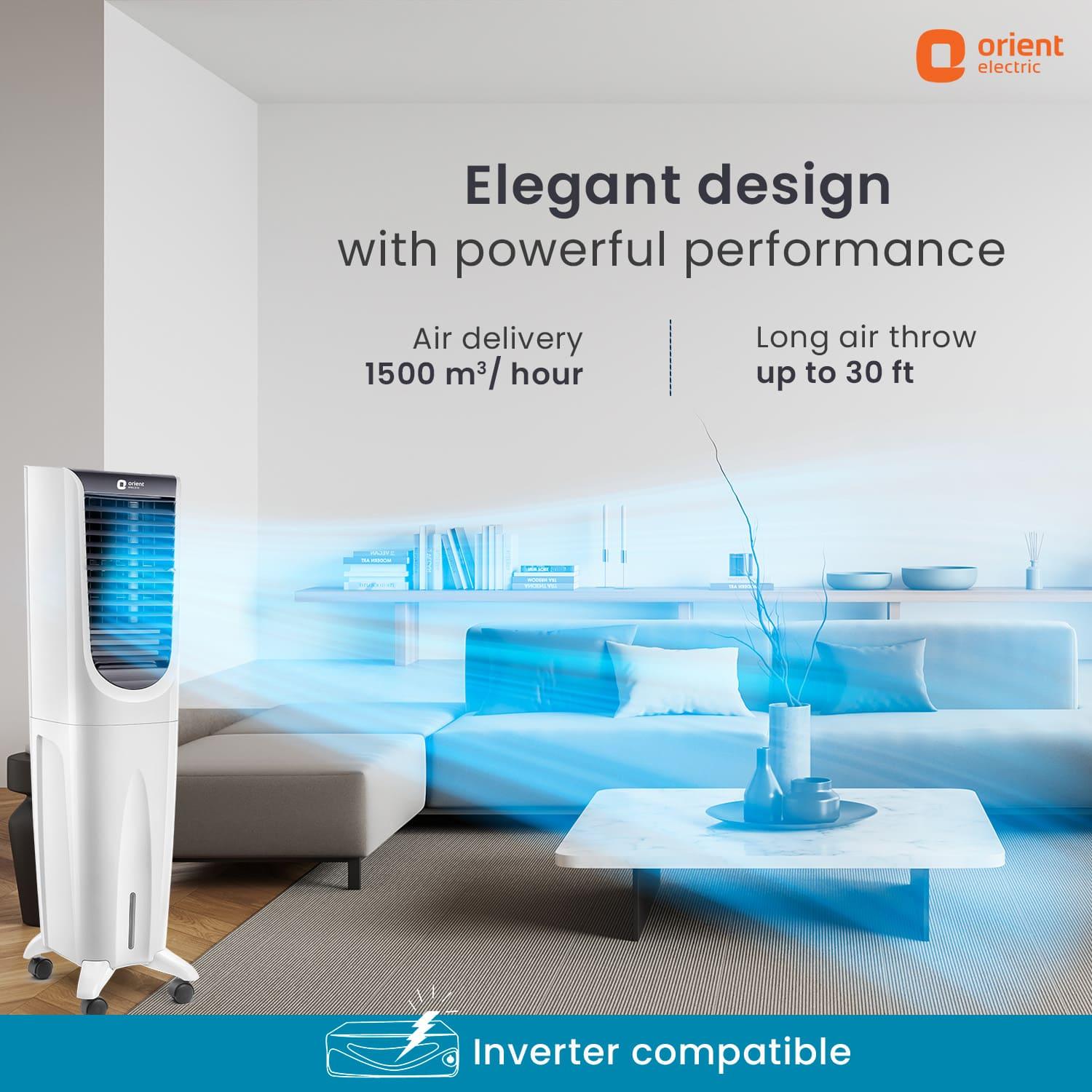 orientelectric Ultimo Tower Air Cooler With Remote - view 23