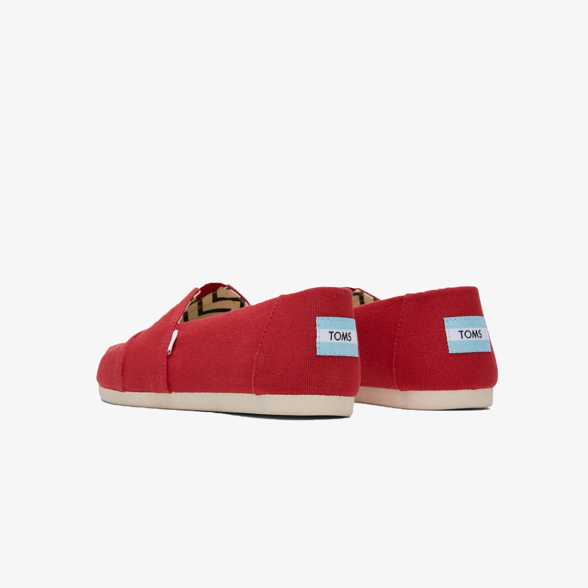 Toms | ALPARGATA RECYCLED COTTON CANVAS { ROSE RED - view 2