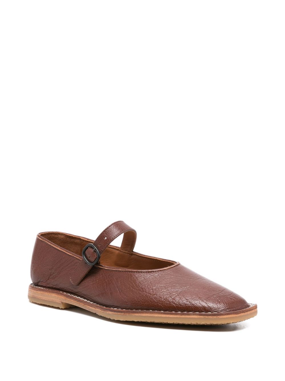 Hereu Brava leather ballet flats - view 2