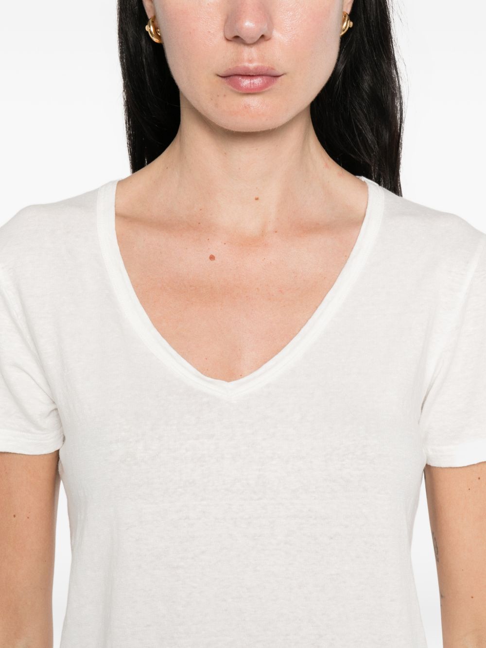 Base Linen t-shirt - view 3