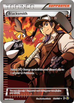 Xy collection ultra – Pokémon Blacksmith - Alt Art - 88a/106 - Premium Trainer's XY Collection [Ultra]