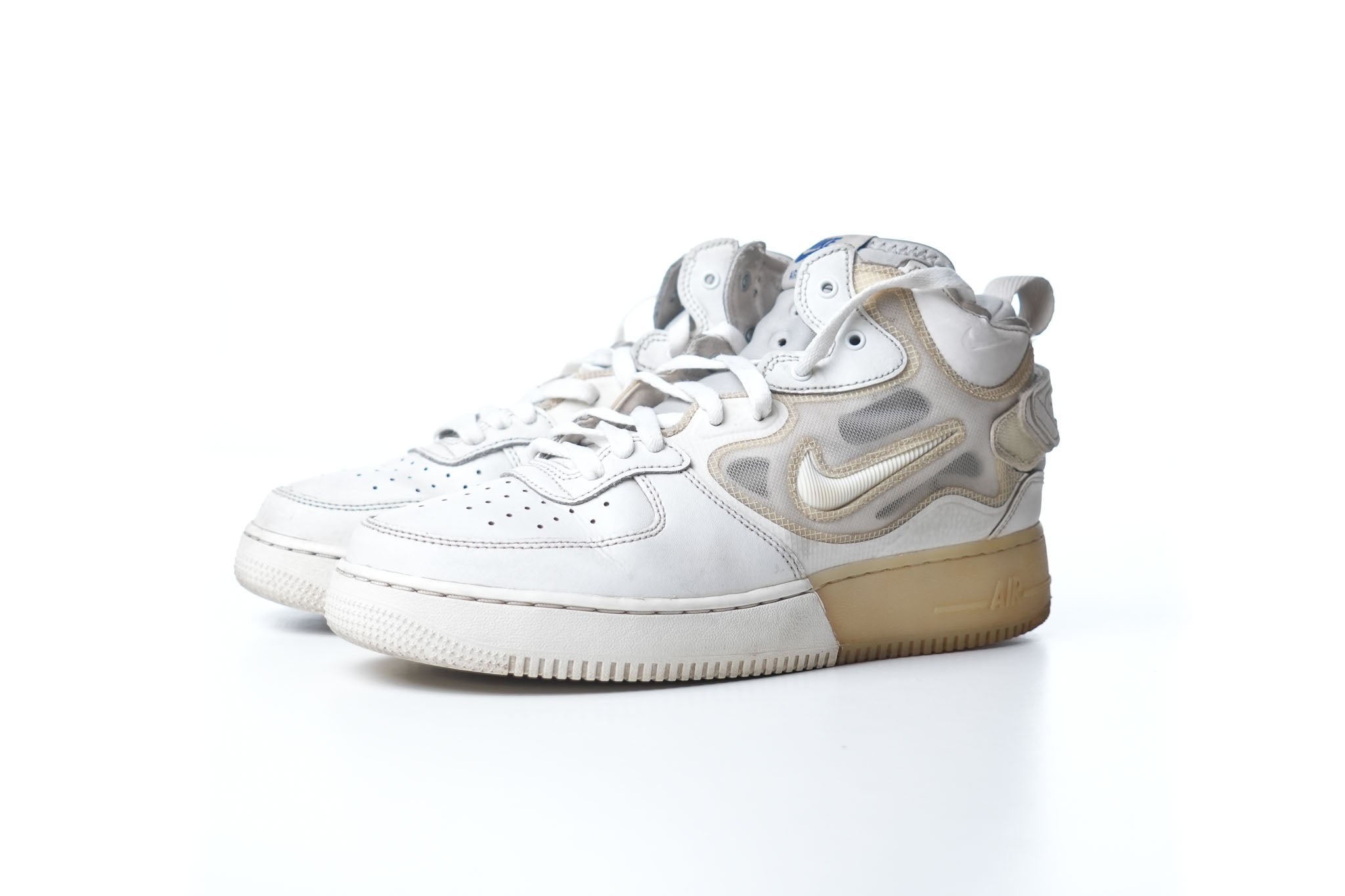 Nike Air Force 1 Mid React Icey Summit White - view 2
