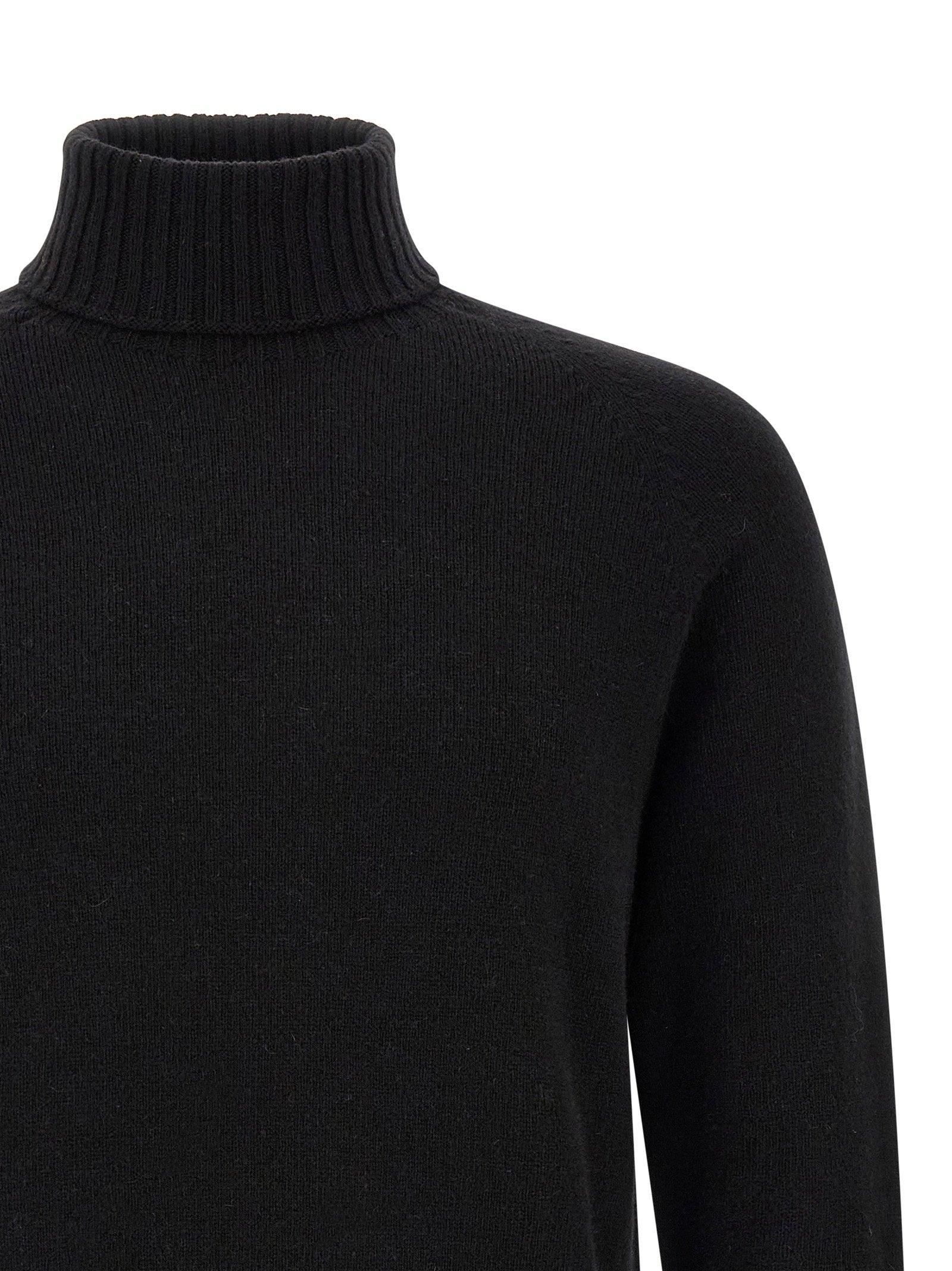 Ma'ry'ya High Neck Sweater With Slits - view 3