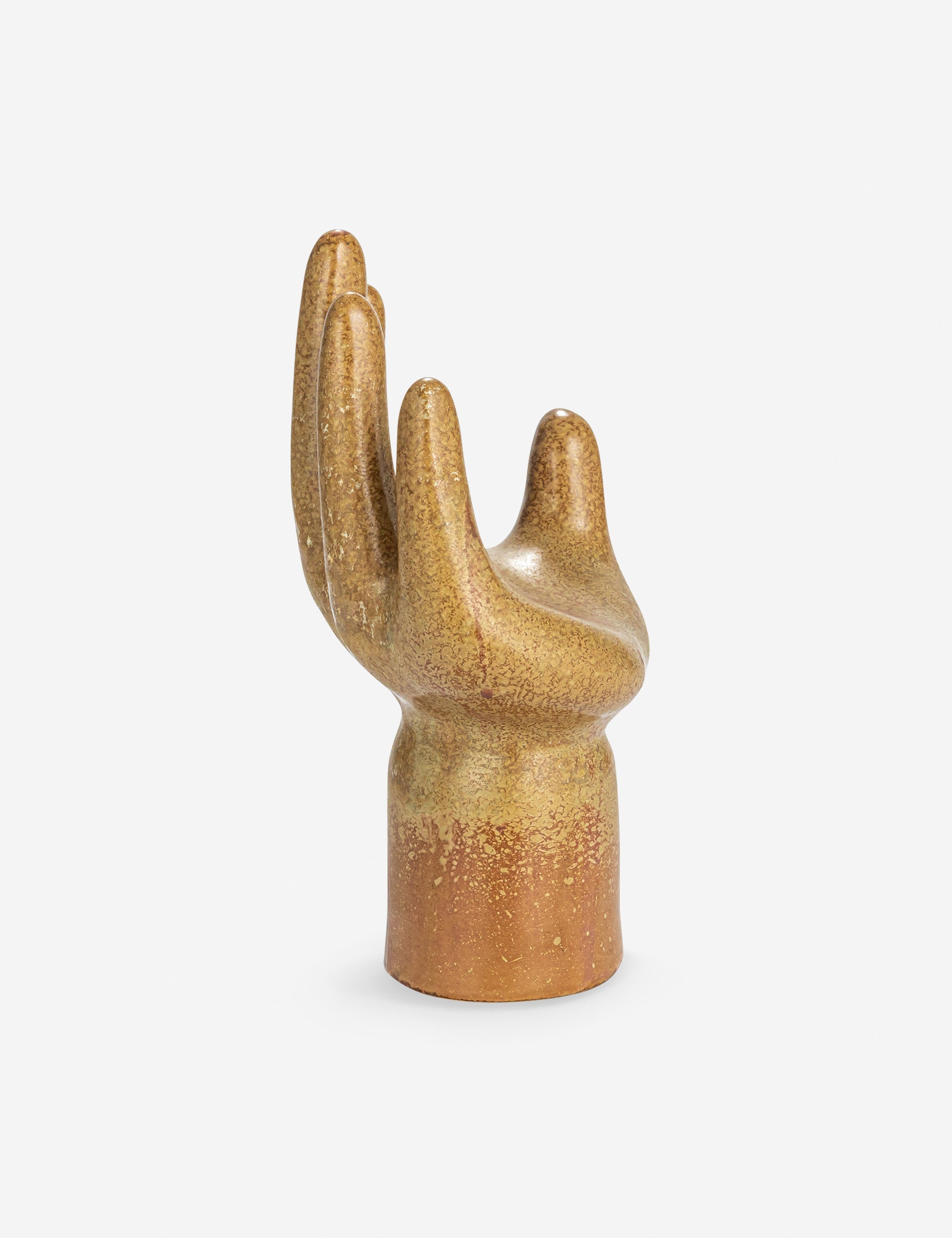 Lulu and Georgia Matz Hand Sculpture – Gold - view 2