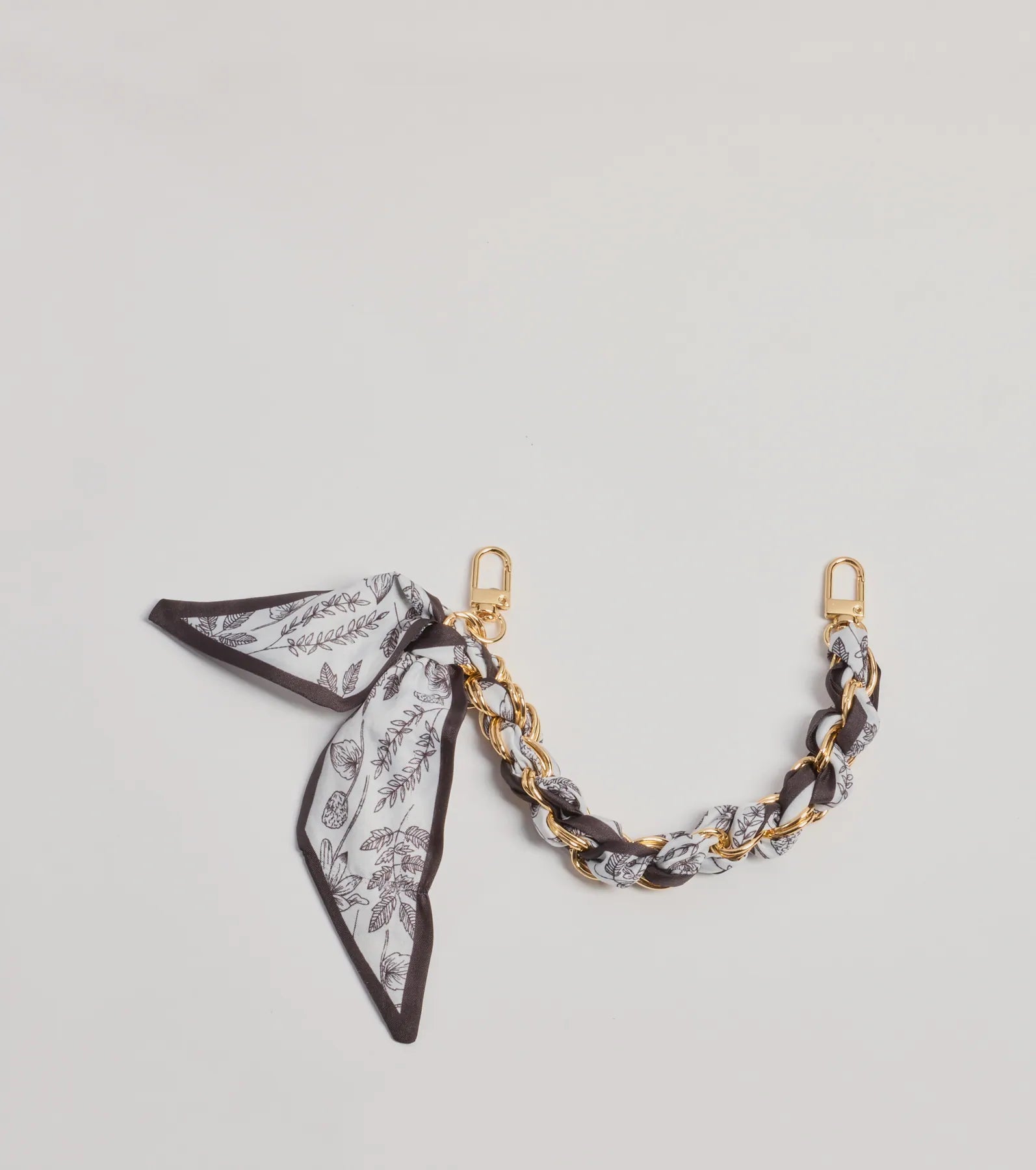 Windsor It Girl Scarf Chunky Chain Bag Charm - view 2