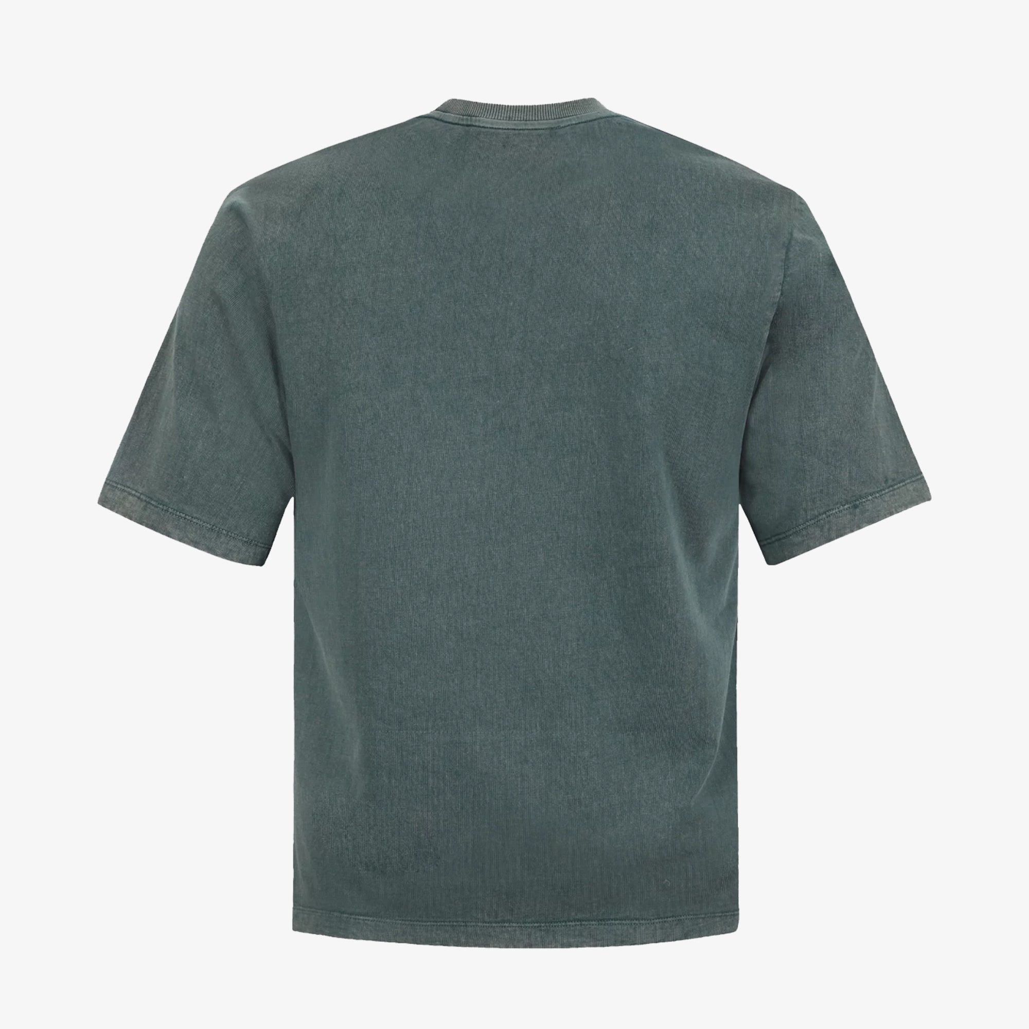 Almost Gods | Stonewashed Gothic Relaxed Tee { Pine - view 2