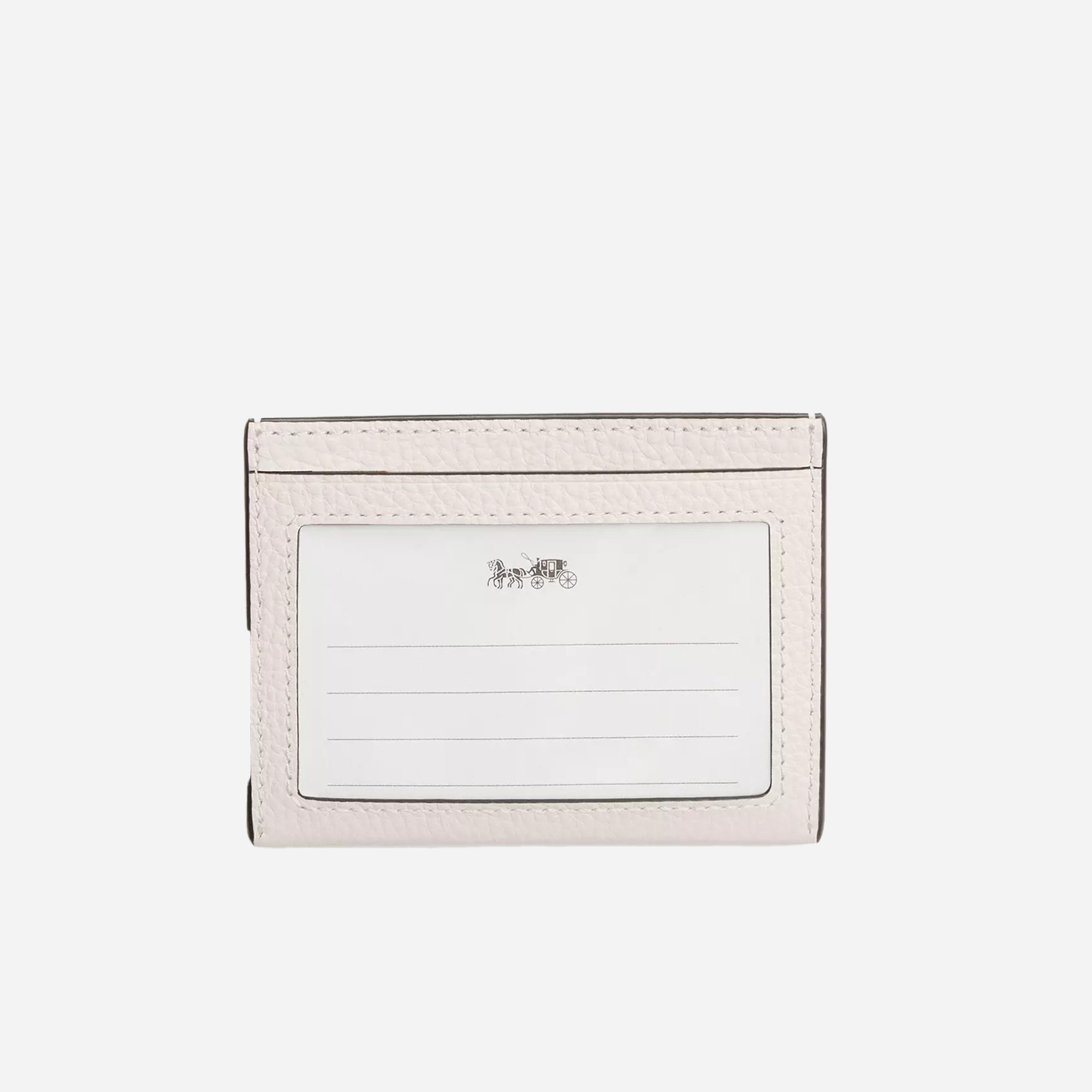 COACH Slim Id Card Case Chalk - view 2