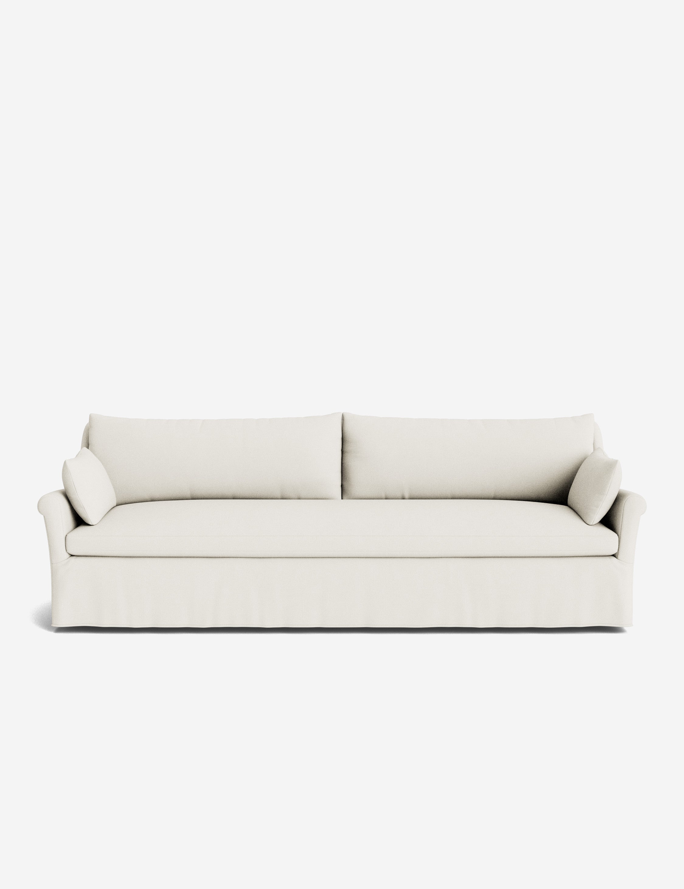 Lulu and Georgia Portola Rolled Arm Slipcover Sofa - view 159