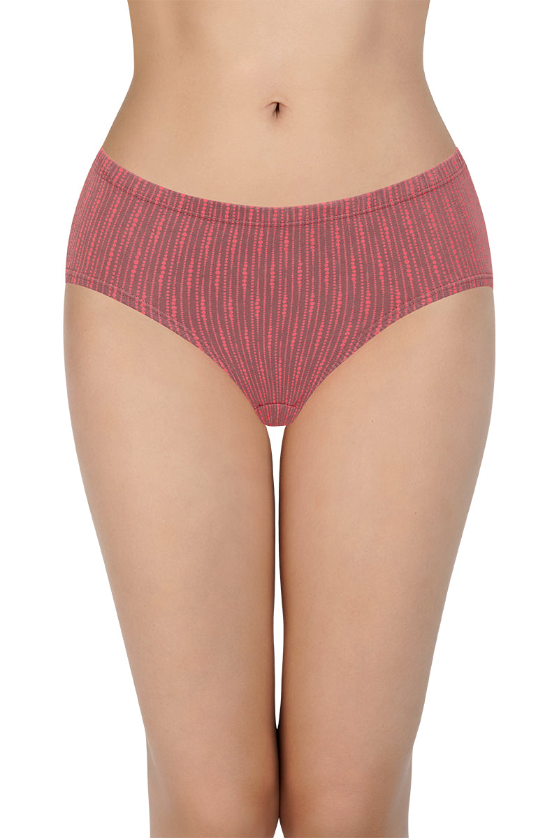 every de 100% Cotton Hipster Panty Pack (Pack of 3) - D017 - Multi - view 2