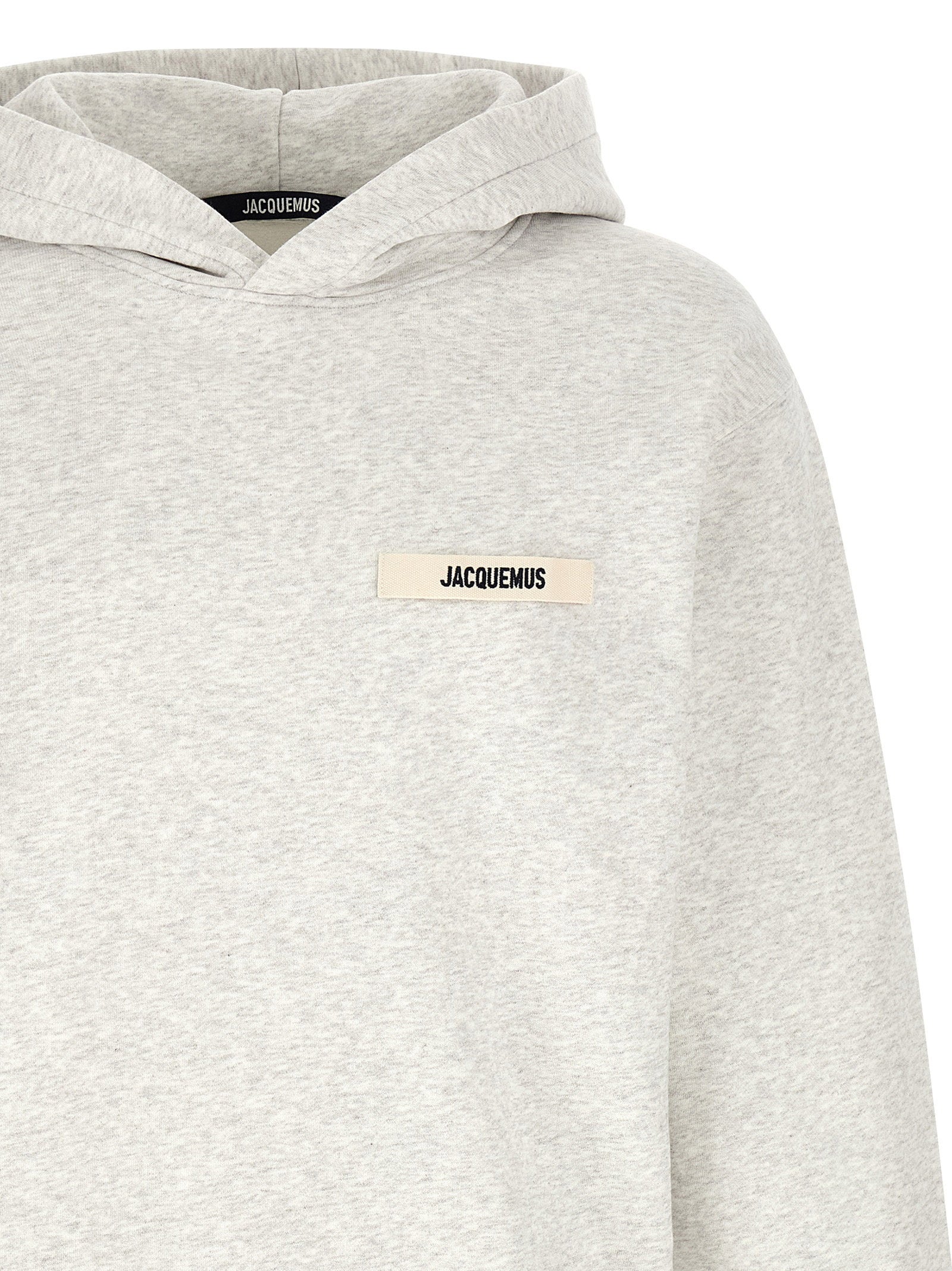 Jacquemus Le Hoodie Gros-grain Hoodie – 100% cotton - view 3