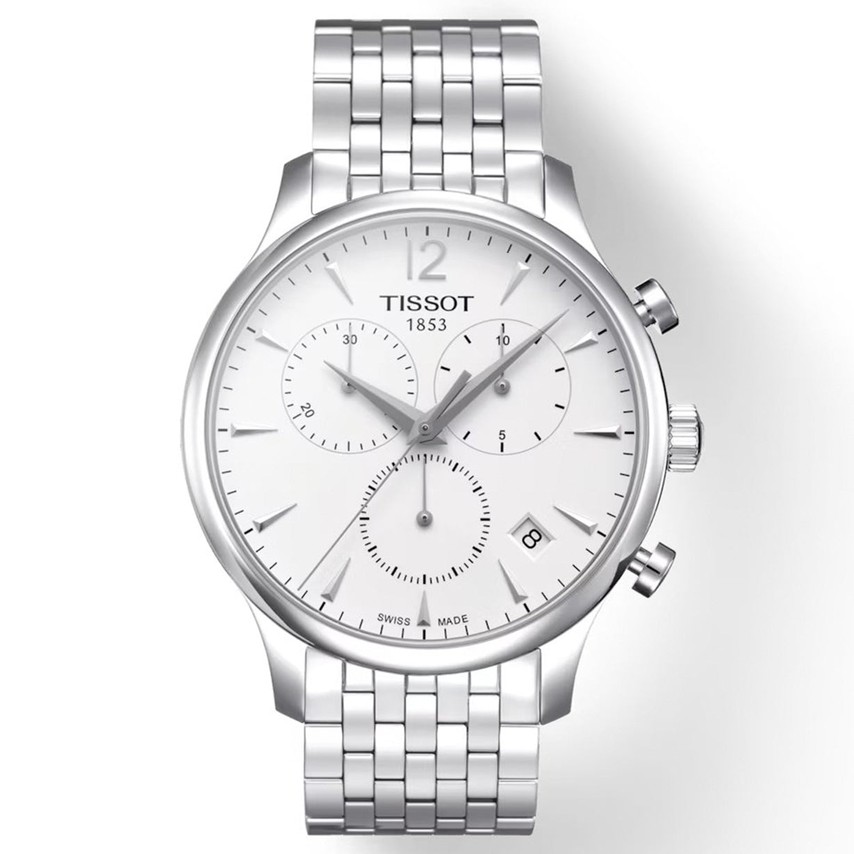 Tissot T-Classic Silver Dial Men 42mm - view 2