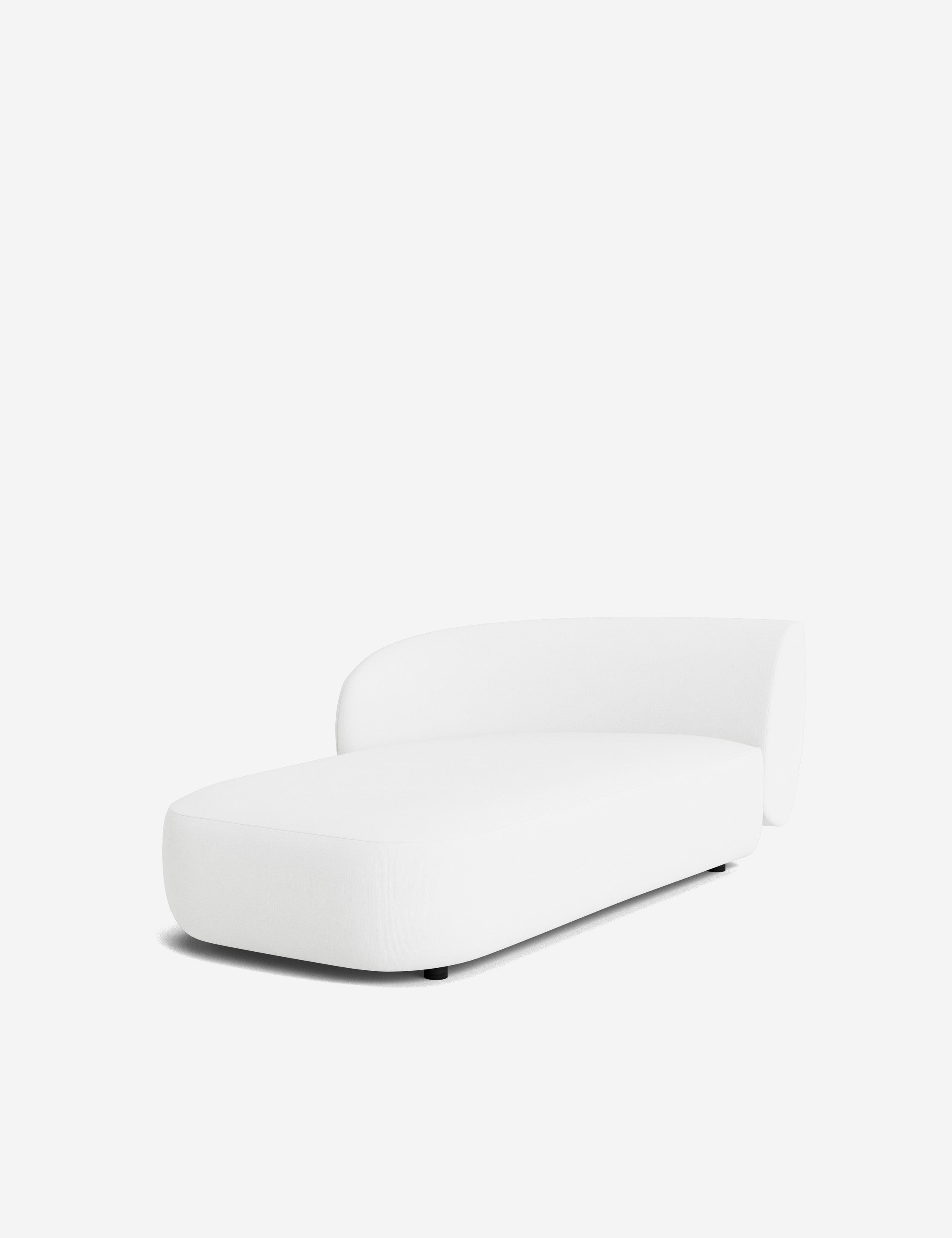 Lulu and Georgia Claret Modular Left Chaise - view 162