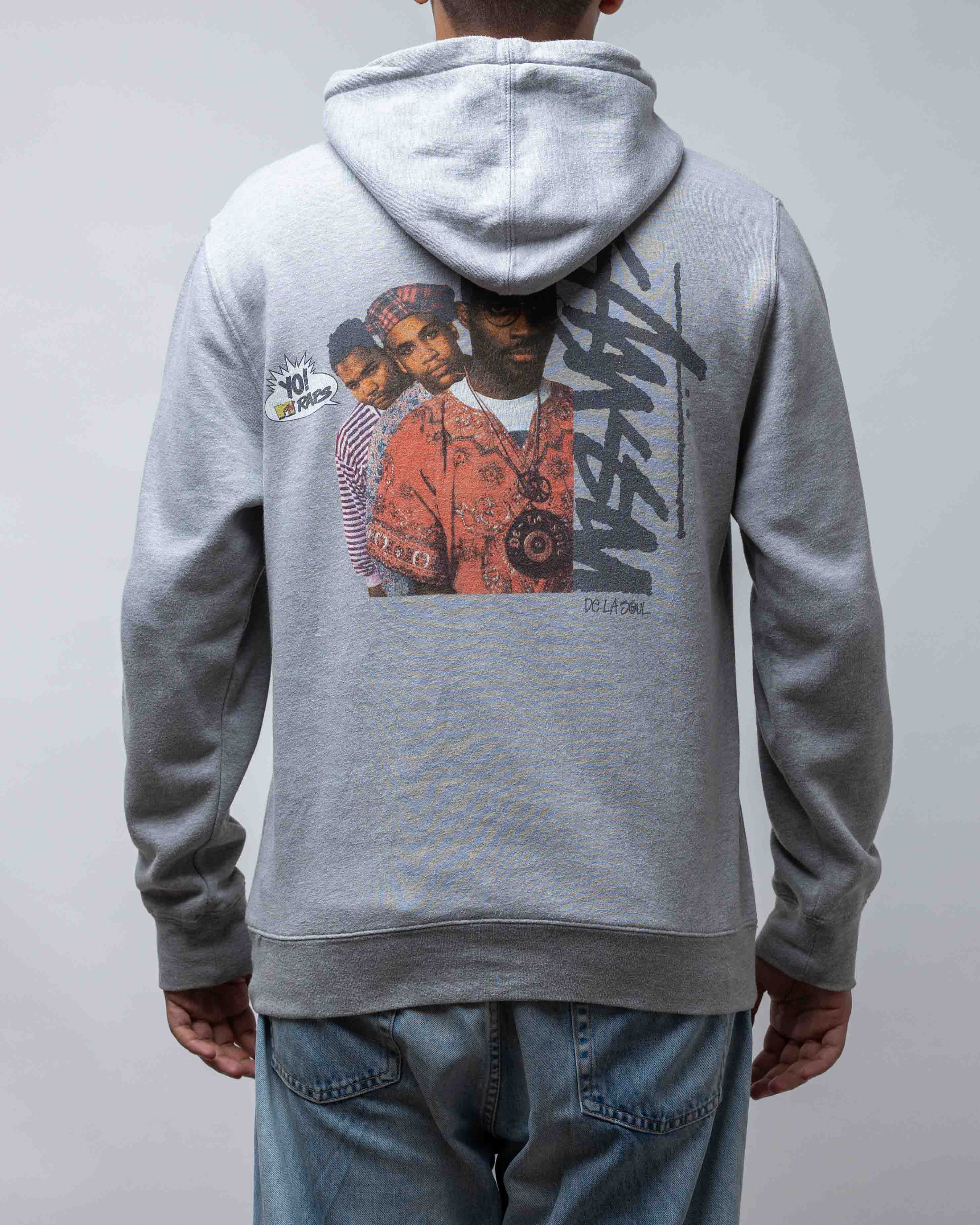 Vintage 90's Yo Raps Mtv X Stussy Hoodie - view 3