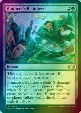Beatdown 135 streets – Magic Bouncer's Beatdown [135] [Streets of New Capenna] [Foil]