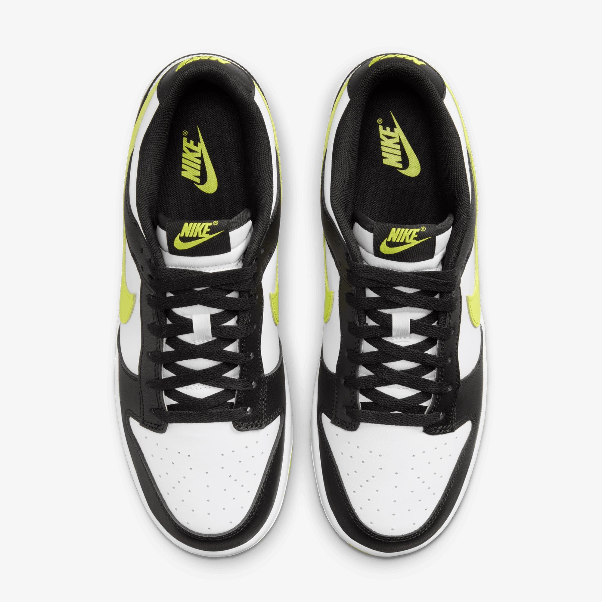 Nike | Dunk Low Retro { White/bright Cactus-black - view 2