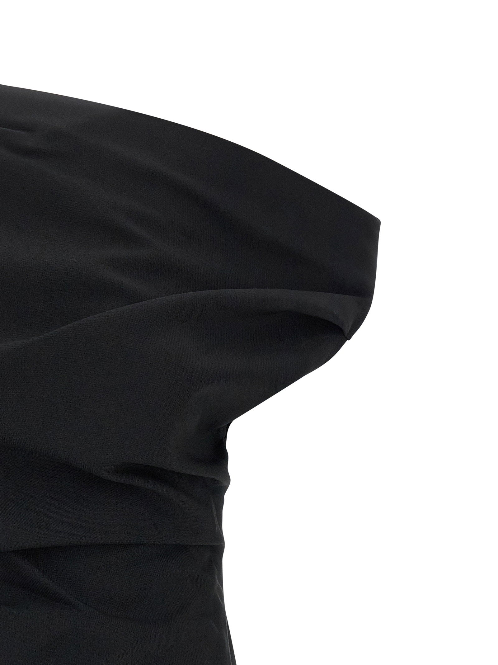 Rohe Asymmetrical Top With Draping – 97% viscose, 3% elastane - view 3