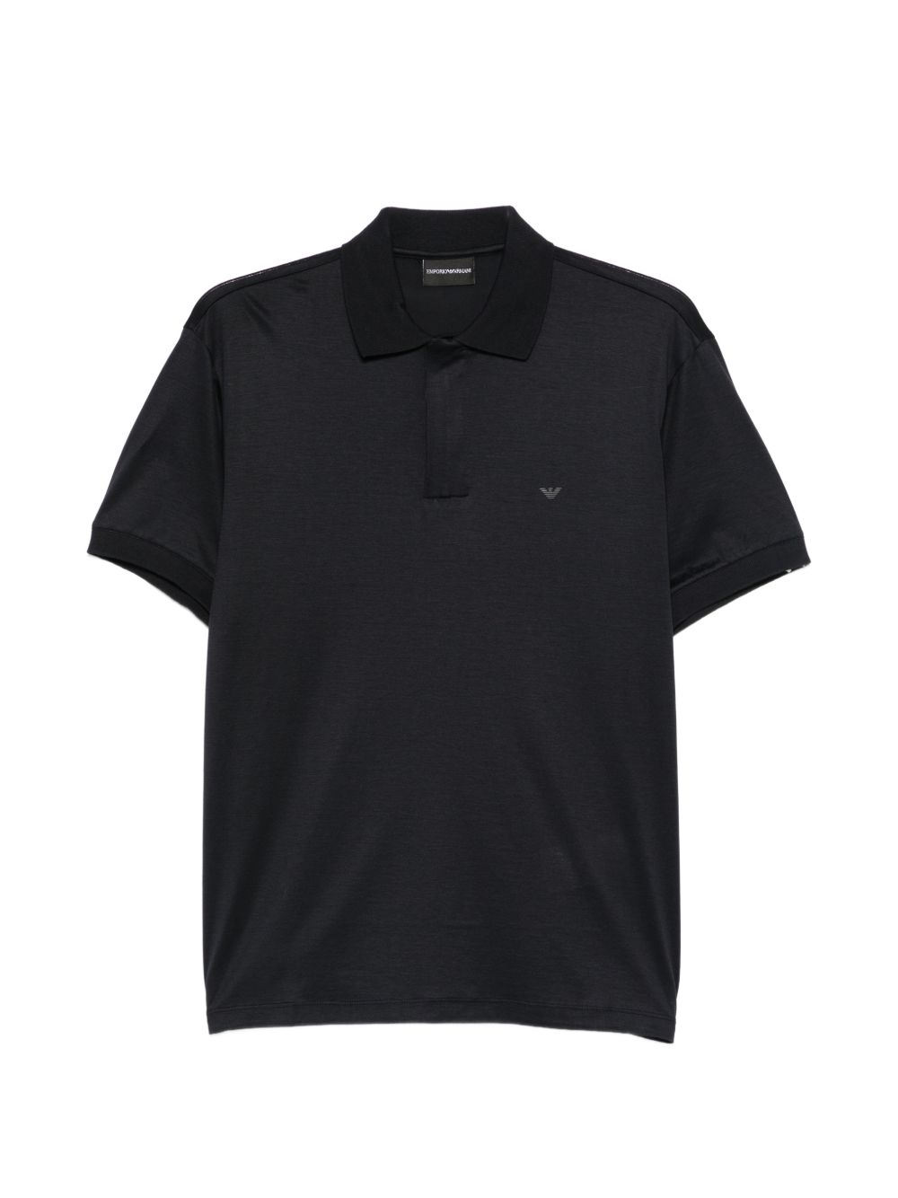 Emporio Armani Logo polo shirt – 70% LYOCELL, 30% COTTON