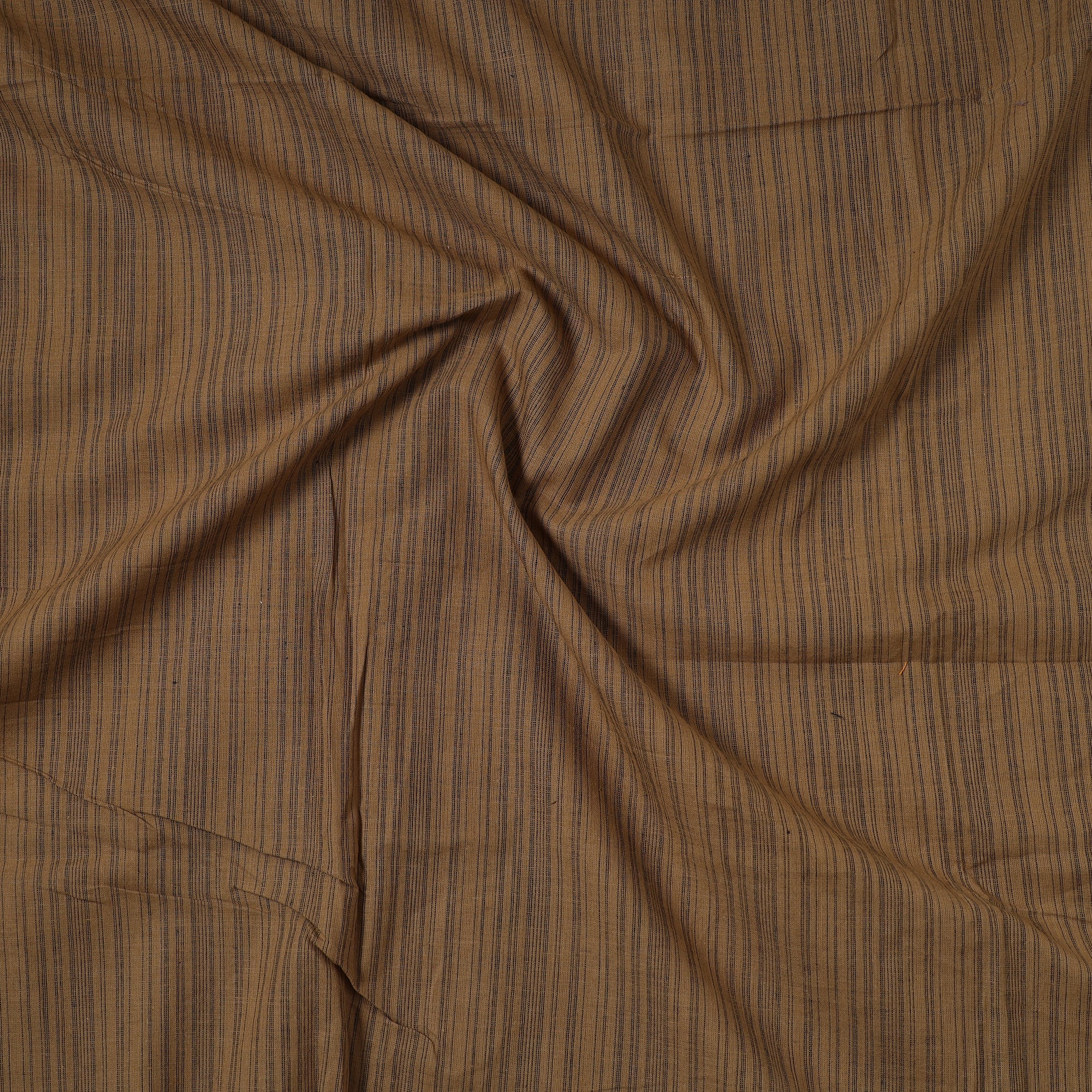 AHA VASTRA HANDLOOM Brown - Jhiri Pure Handloom Cotton Precut Fabric (2 meter) 19 - view 2