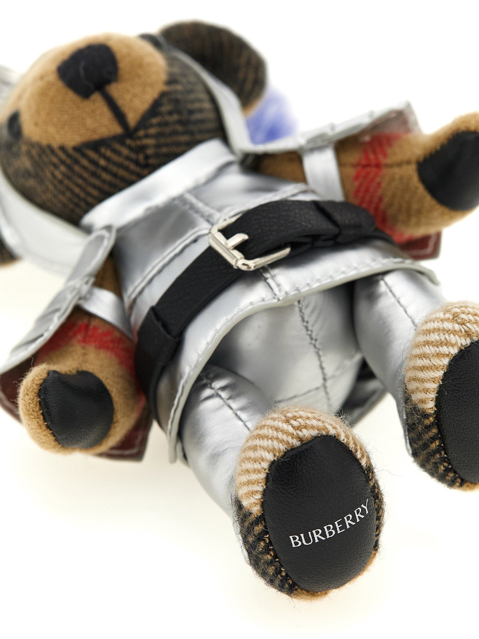 Burberry Orsetto Thomas Keyring – 100% cashmere - view 3
