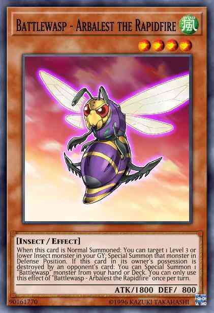 Yu-Gi-Oh! Battlewasp - Arbalest the Rapidfire - BLHR-EN035 - Ultra Rare - 1st Edition