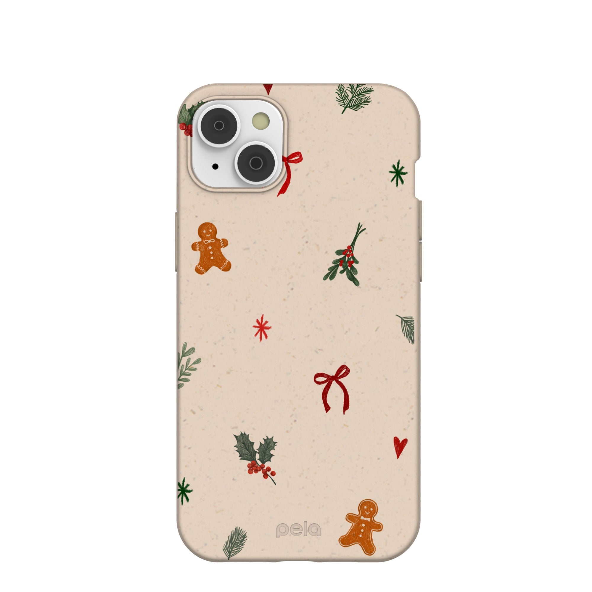 Pela Case Seashell Be Merry iPhone 14 Plus Case