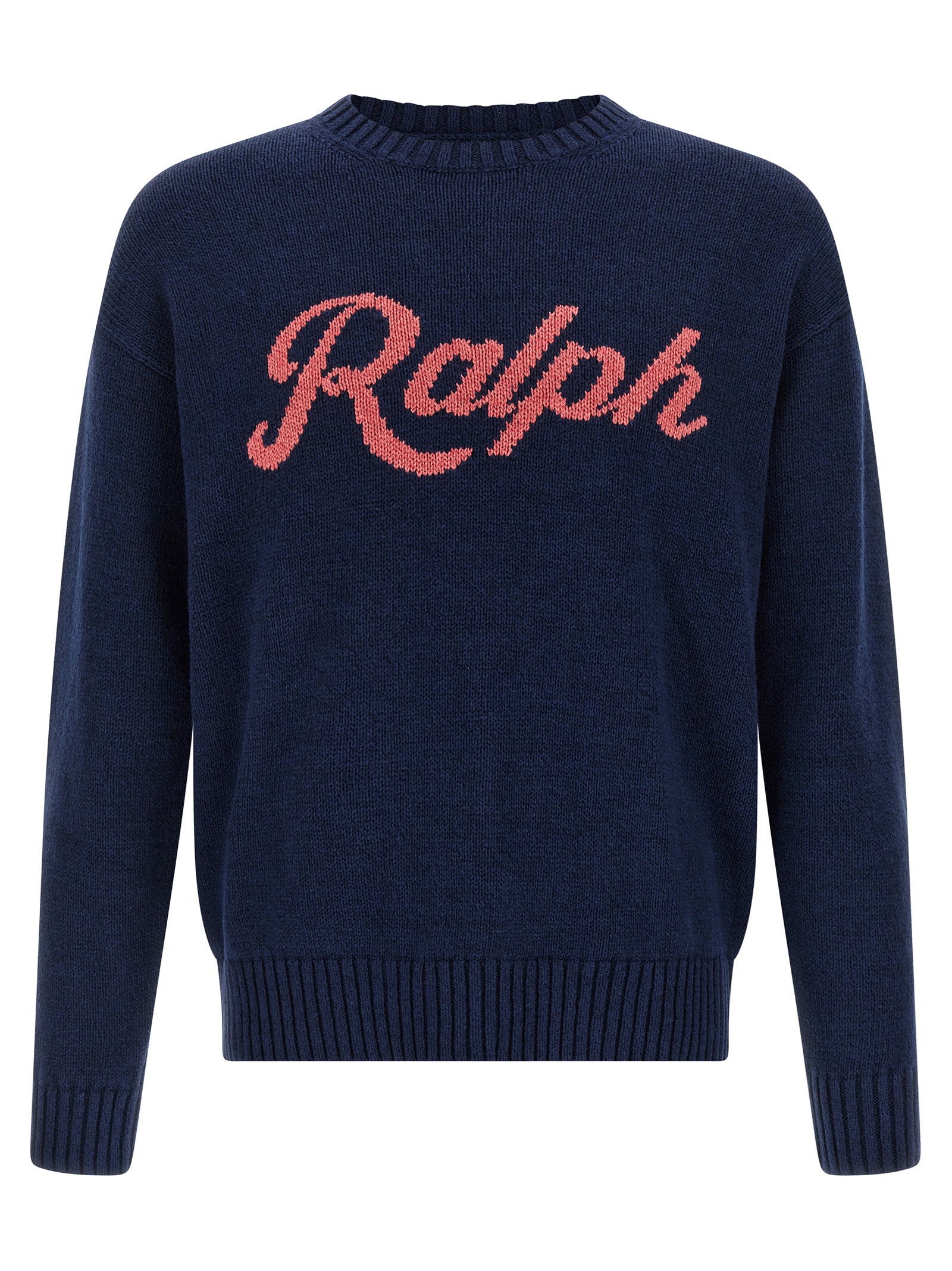 Polo Ralph Lauren Intarsia Logo Sweater – 55% linen, 45% cotton