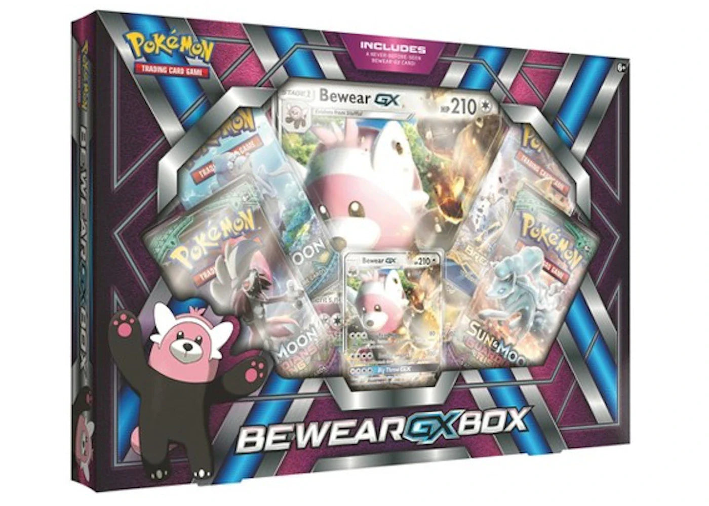 Pokémon 2017 Pokemon TCG Bewear GX Box