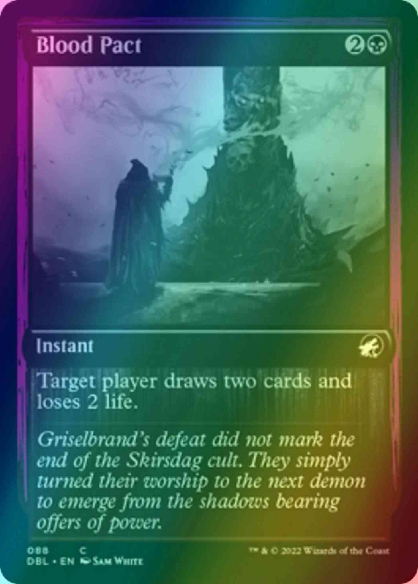 Blood pact 88 – Magic Blood Pact [88] [Innistrad: Double Feature] [Foil]