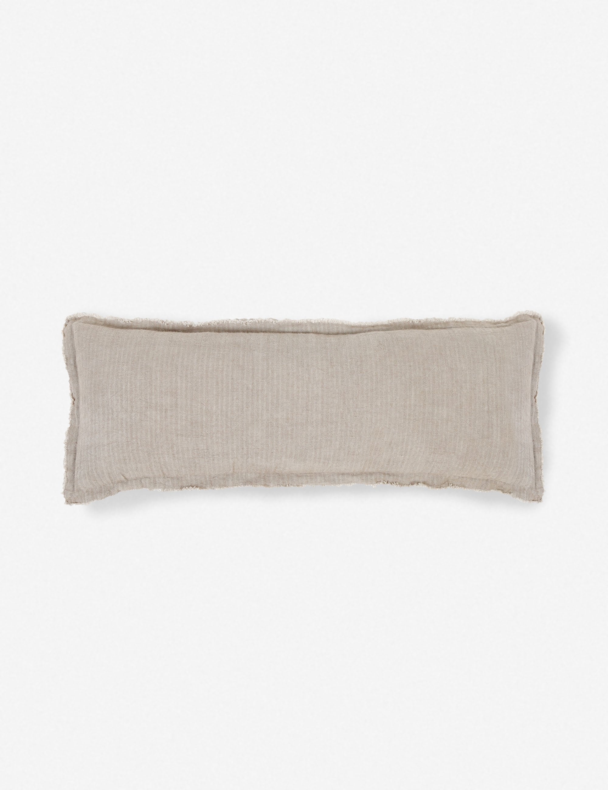 Lulu and Georgia Laurel Stonewashed Linen Lumbar Pillow by Pom Pom at Home - view 2