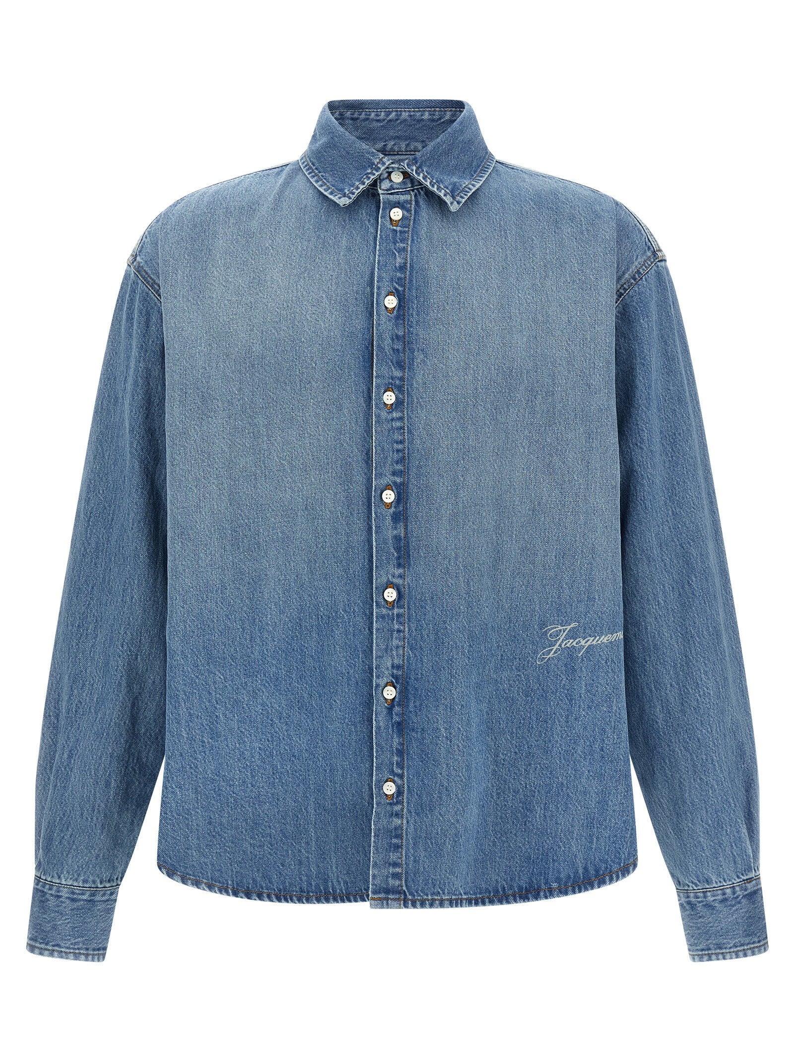 Jacquemus La Chemise De-nîmes Simon Shirt – 100% cotton