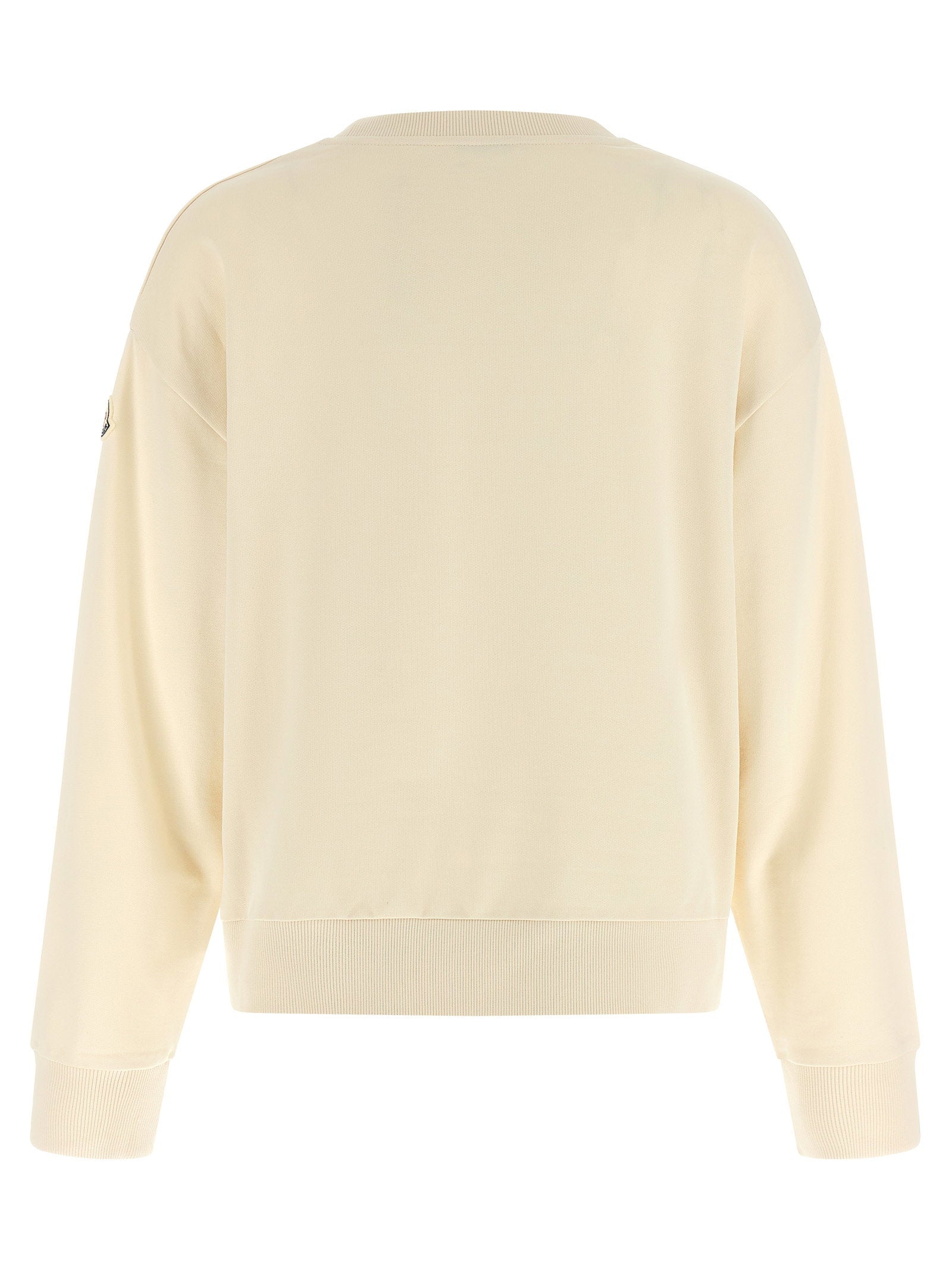 Moncler Logo Embroidery Sweatshirt – 100% cotton - view 2
