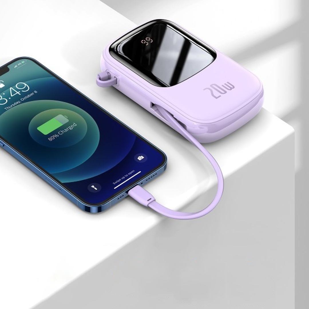 Peeperly Qpow 10000mAh Power Bank with Type-C Cable - view 16