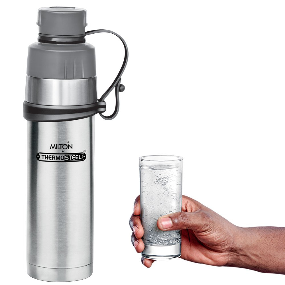 Gist Thermosteel Water Bottle (Milton) – Silver - view 4