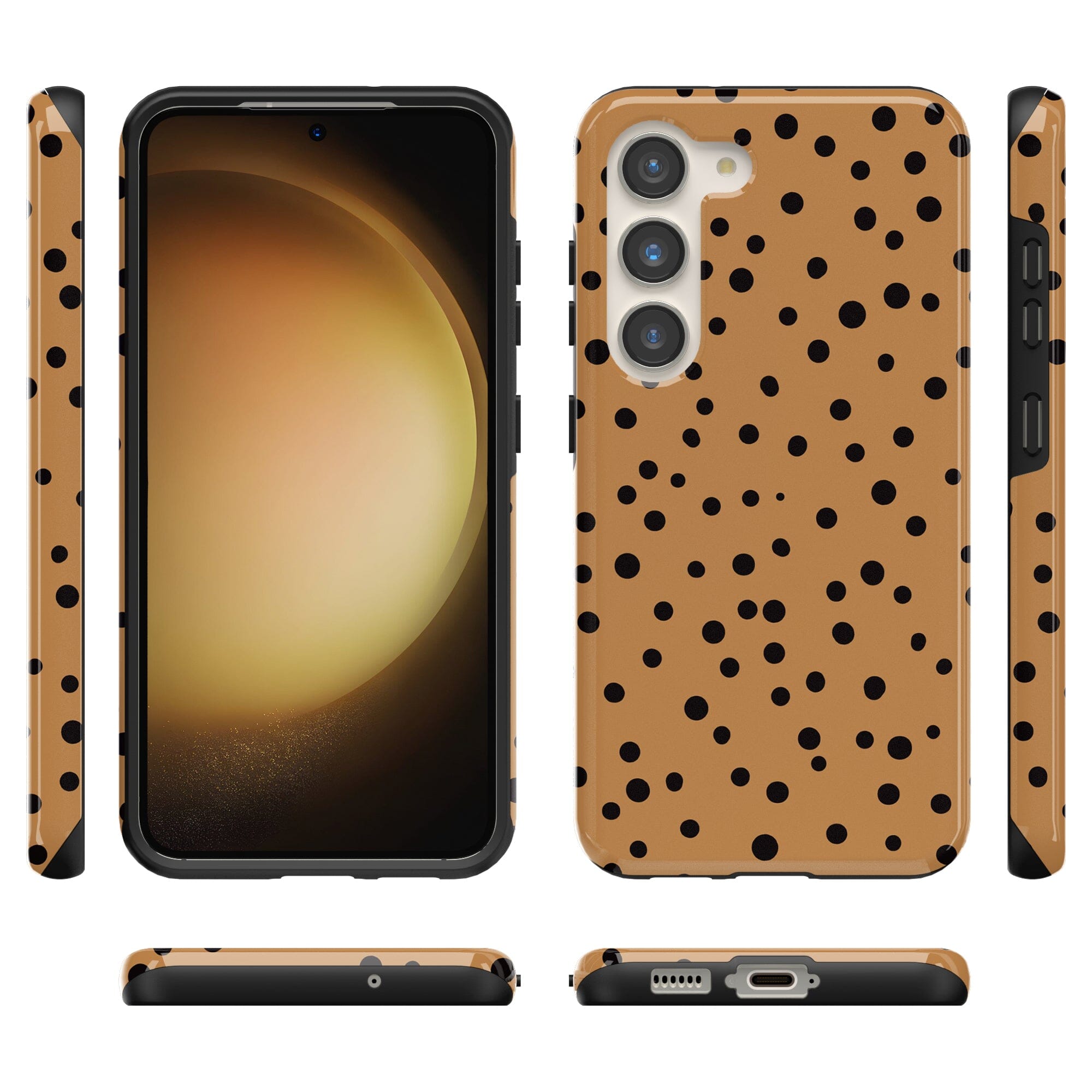 Casetry Spot On | Dotted Animal Print Samsung Case - view 12