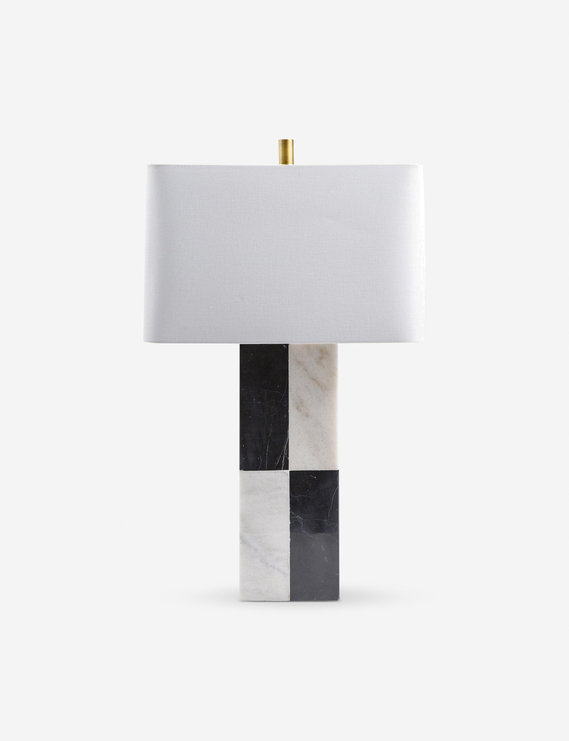 Lulu and Georgia Aleza Table Lamp – Black and White