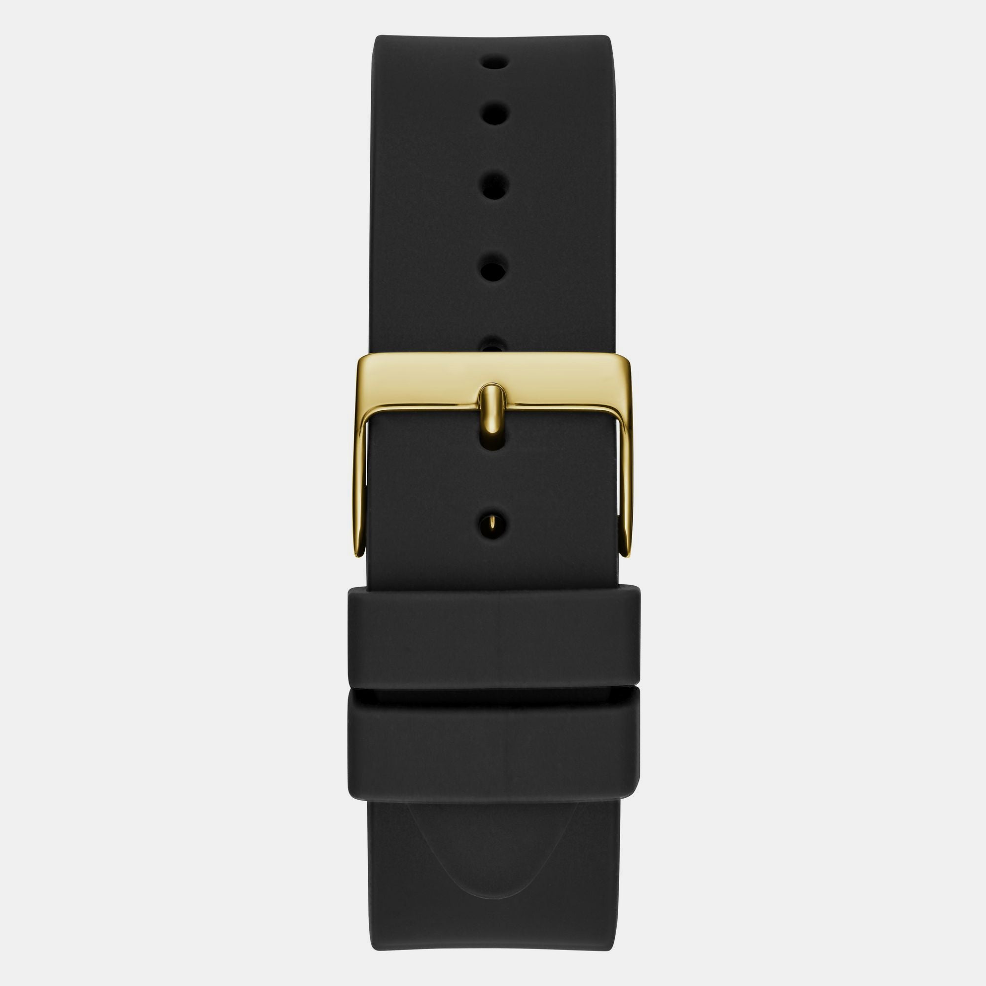 Guess Cubed Women Quartz Champagne Dial Analog Silicone Watch GW0665L1 - view 3