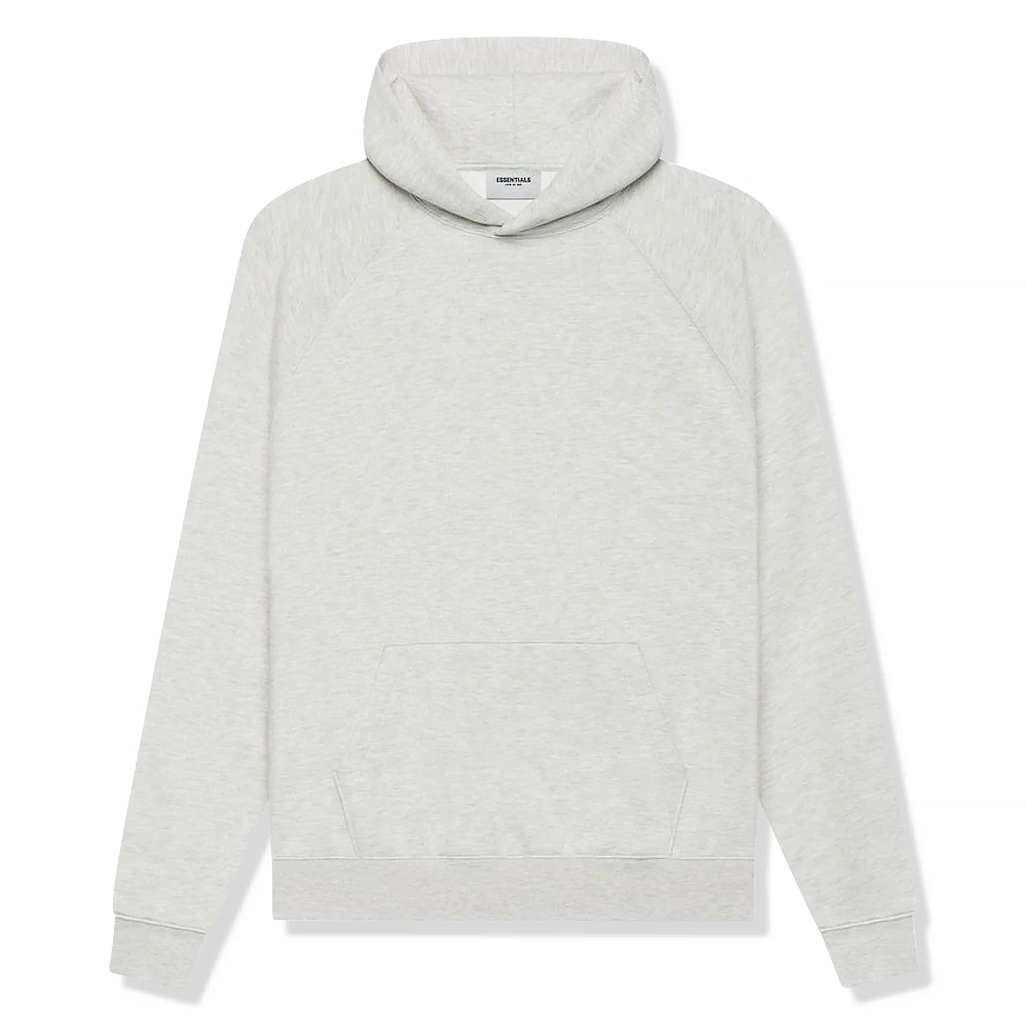 Fear Of God Essentials Reverse Logo Light Heather Oatmeal Hoodie (SS21) - view 2