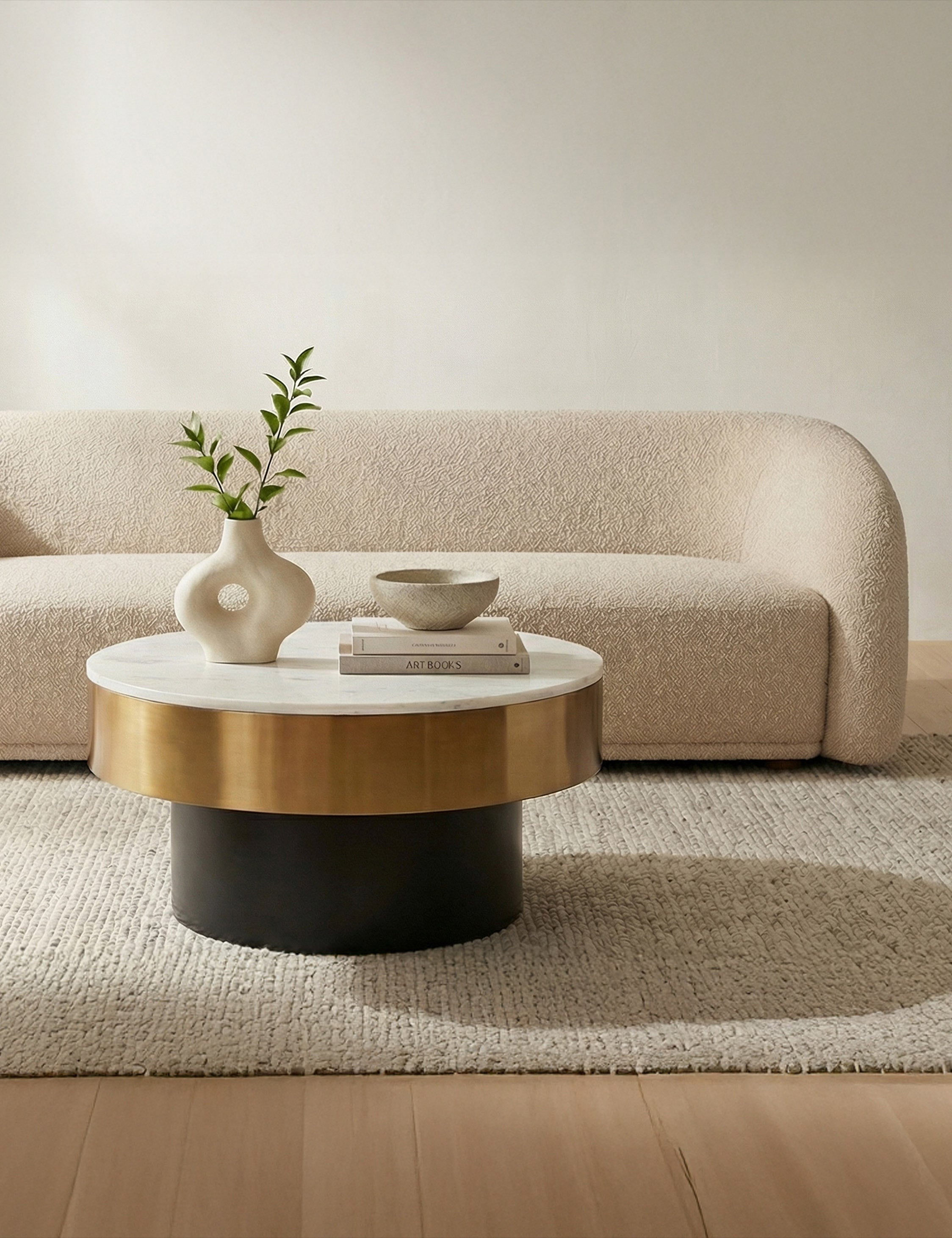 Lulu and Georgia Orza Sofa – Taupe Boucle - view 2